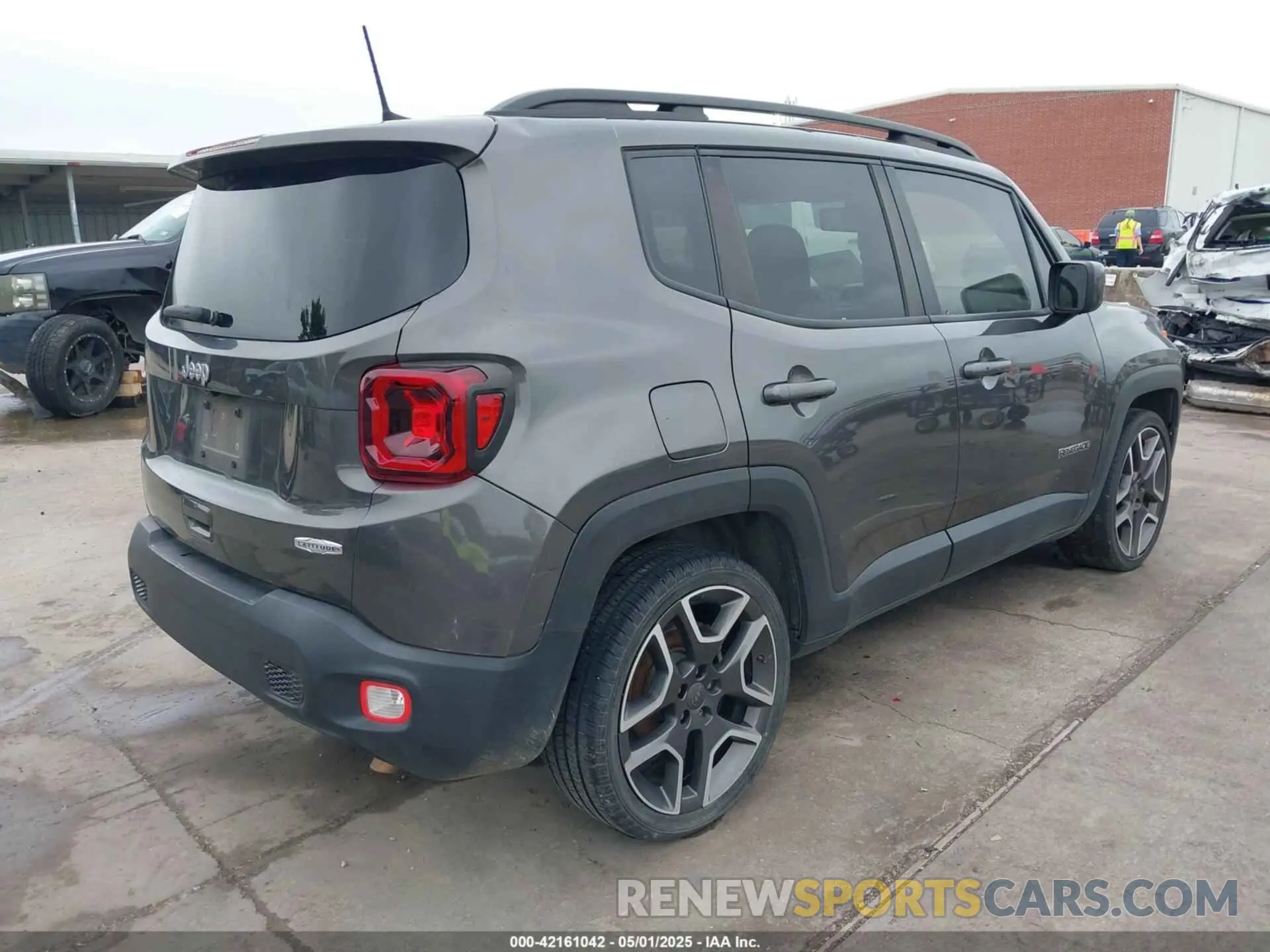 4 Photograph of a damaged car ZACNJABB8LPL62919 JEEP RENEGADE 2020