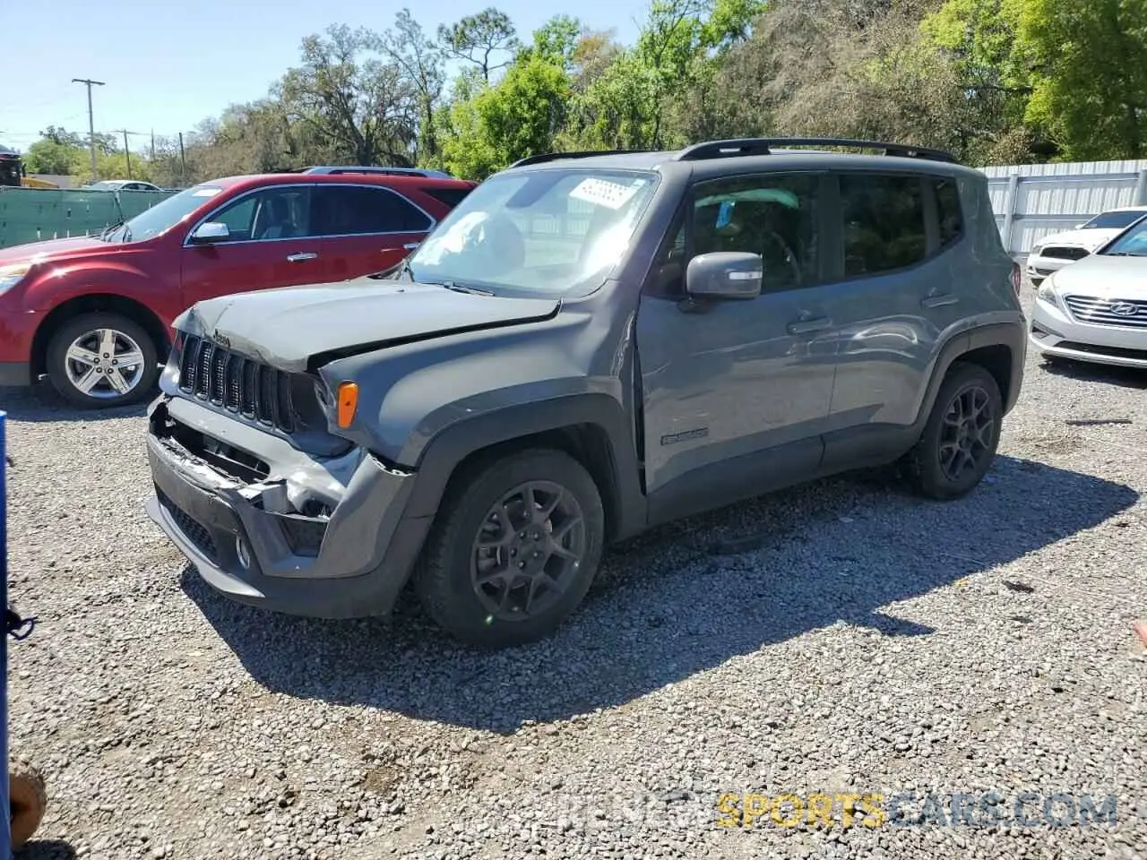 1 Фотография поврежденного автомобиля ZACNJABB8LPL75797 JEEP RENEGADE 2020