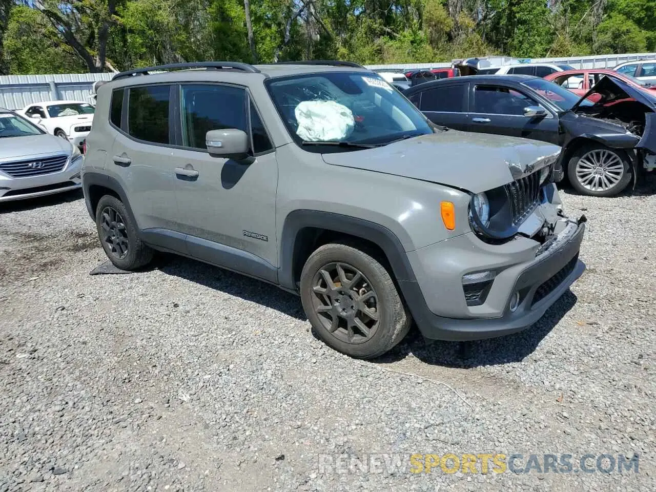 4 Фотография поврежденного автомобиля ZACNJABB8LPL75797 JEEP RENEGADE 2020