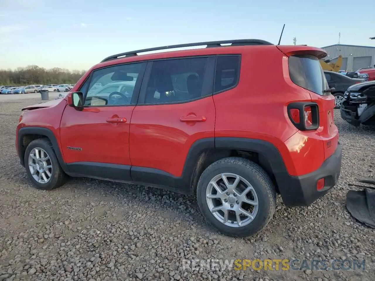 2 Photograph of a damaged car ZACNJABB9LPL50438 JEEP RENEGADE 2020