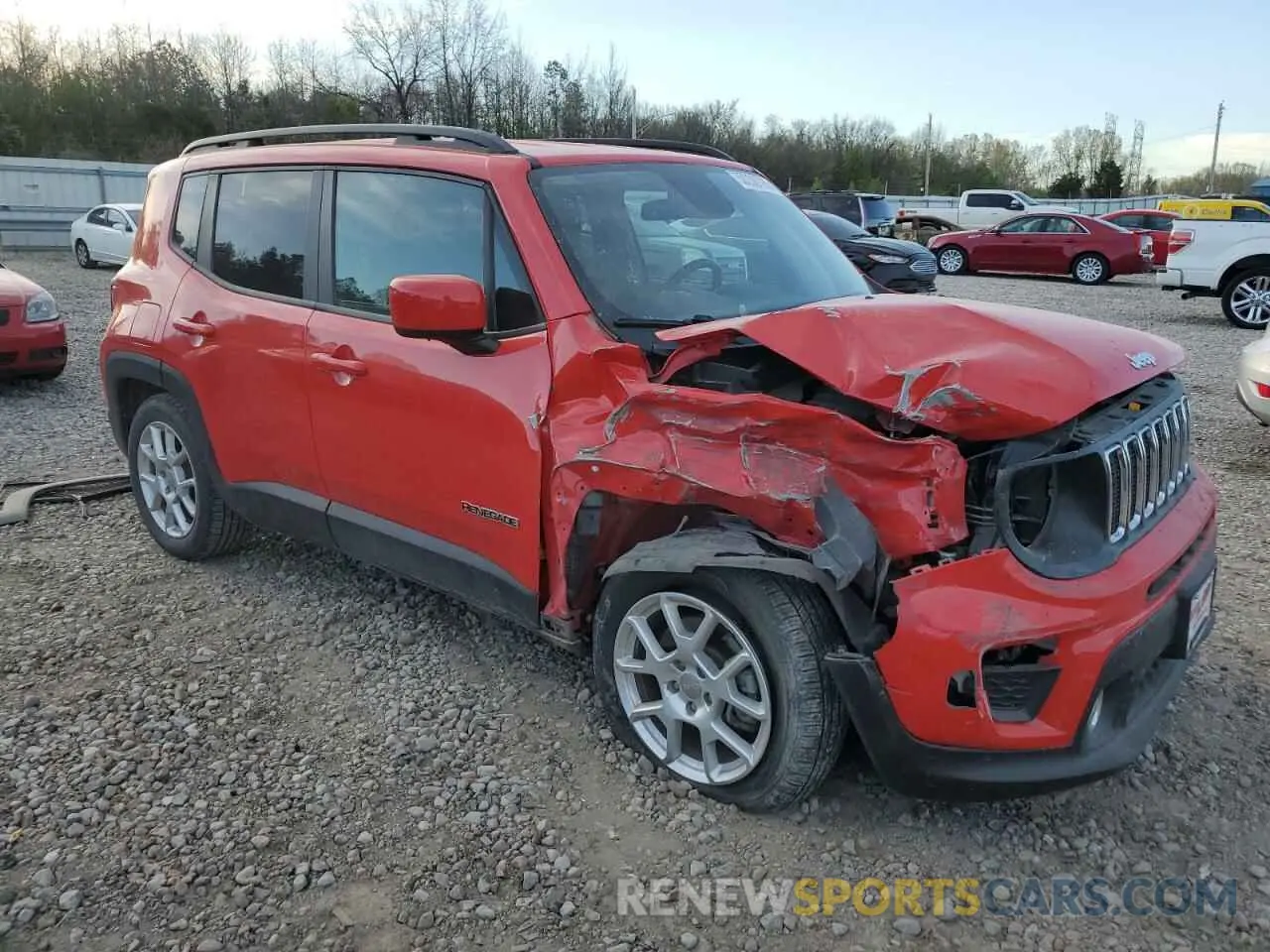 4 Photograph of a damaged car ZACNJABB9LPL50438 JEEP RENEGADE 2020