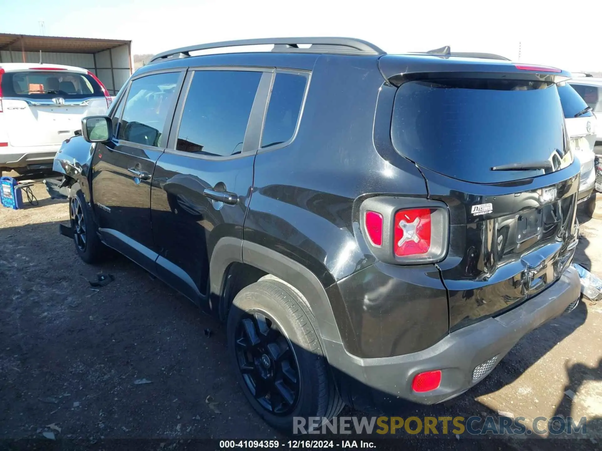3 Фотография поврежденного автомобиля ZACNJABB9LPL50634 JEEP RENEGADE 2020
