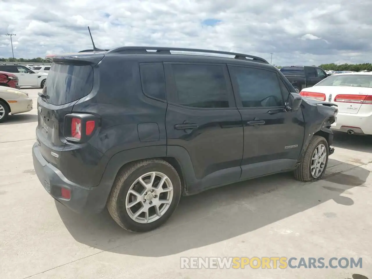 3 Photograph of a damaged car ZACNJABB9LPL58359 JEEP RENEGADE 2020
