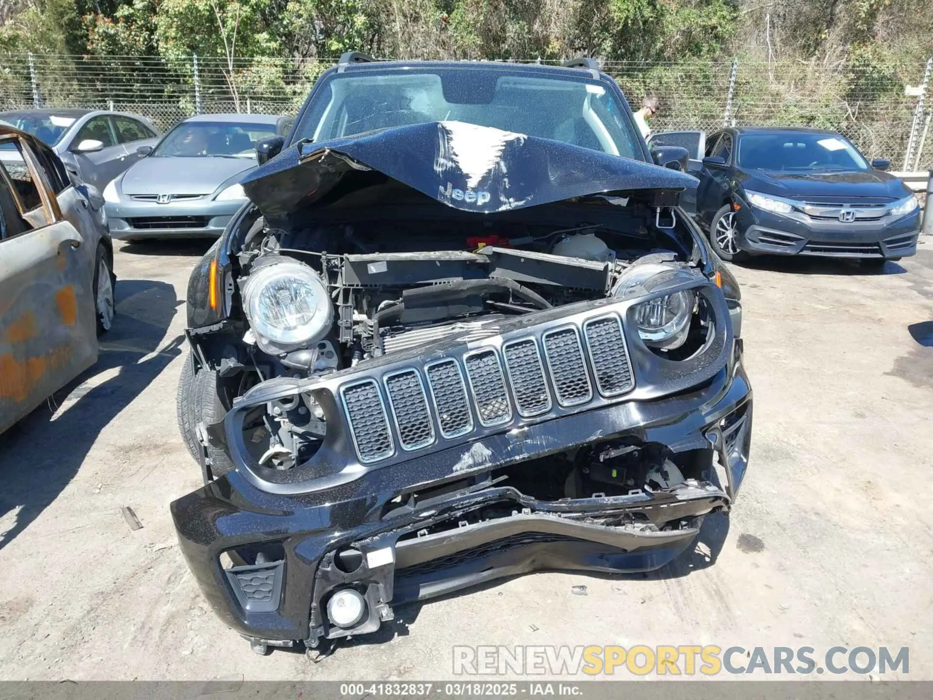12 Photograph of a damaged car ZACNJABB9LPL63724 JEEP RENEGADE 2020