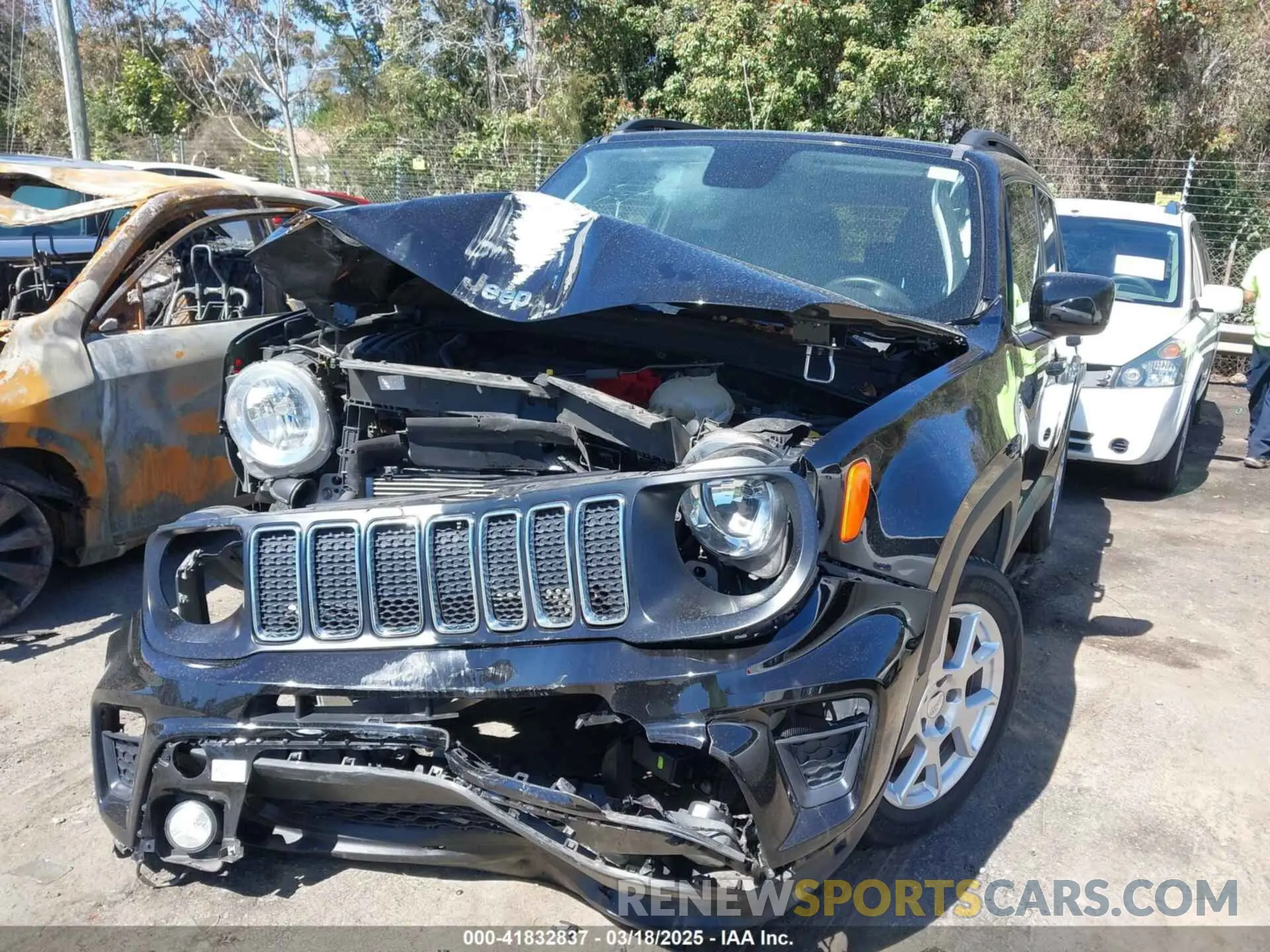6 Photograph of a damaged car ZACNJABB9LPL63724 JEEP RENEGADE 2020