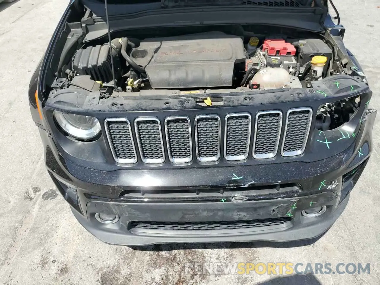 12 Photograph of a damaged car ZACNJABB9LPL65716 JEEP RENEGADE 2020