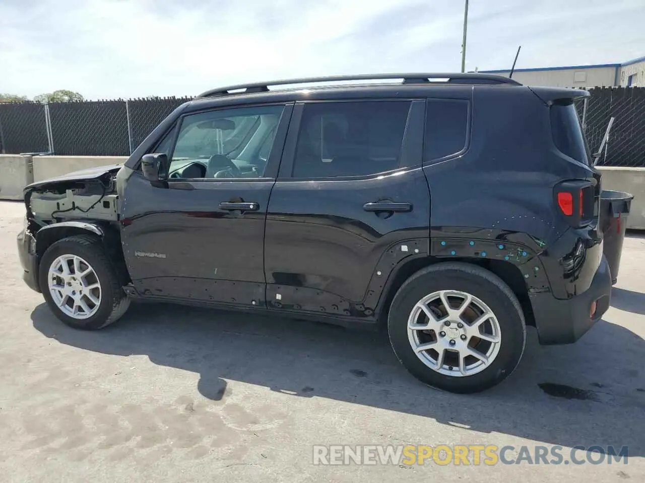 2 Photograph of a damaged car ZACNJABB9LPL65716 JEEP RENEGADE 2020
