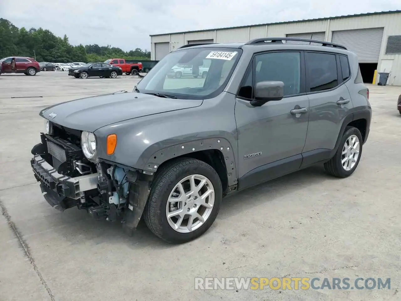 1 Photograph of a damaged car ZACNJABB9LPL76621 JEEP RENEGADE 2020