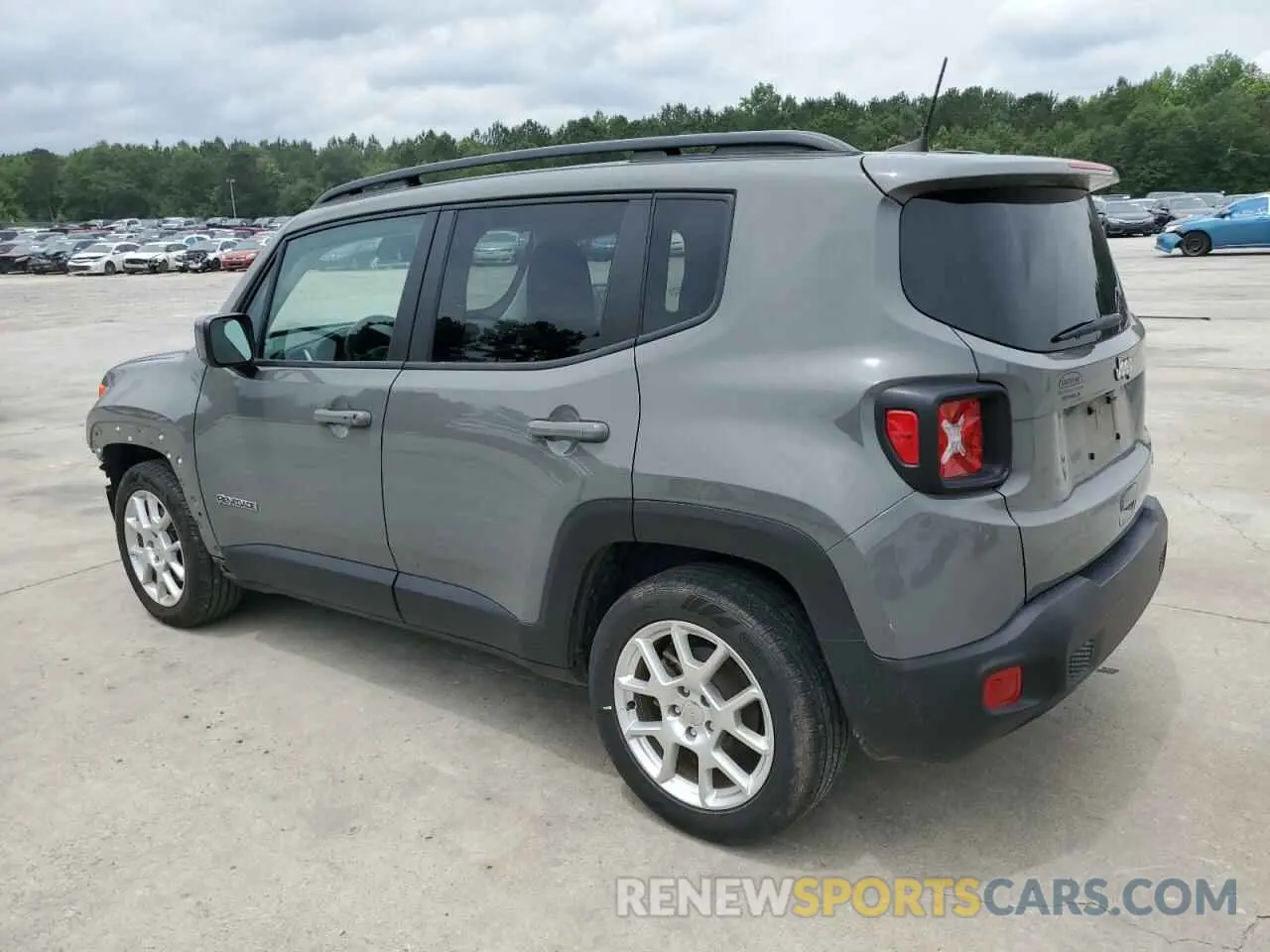2 Photograph of a damaged car ZACNJABB9LPL76621 JEEP RENEGADE 2020