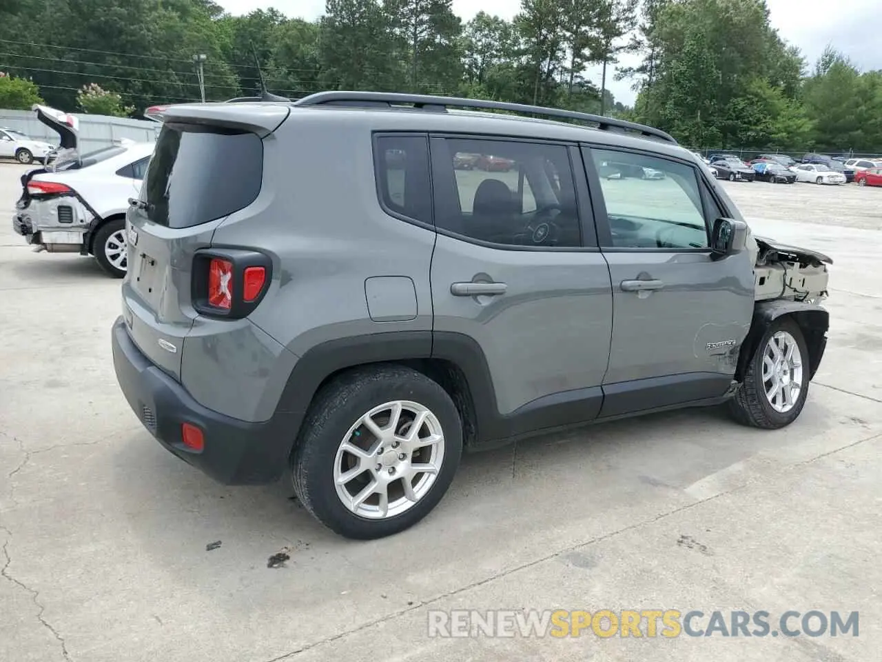3 Photograph of a damaged car ZACNJABB9LPL76621 JEEP RENEGADE 2020
