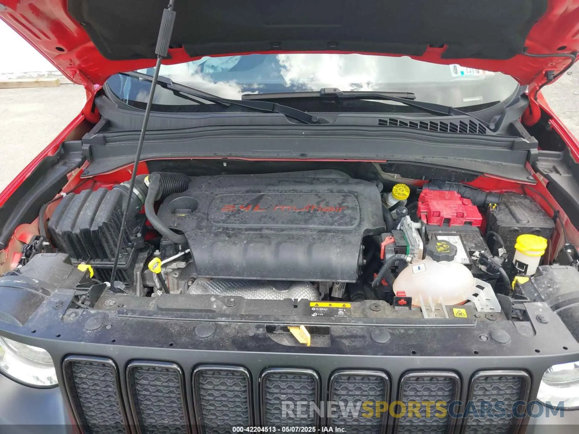 10 Photograph of a damaged car ZACNJBAB0LPM08654 JEEP RENEGADE 2020