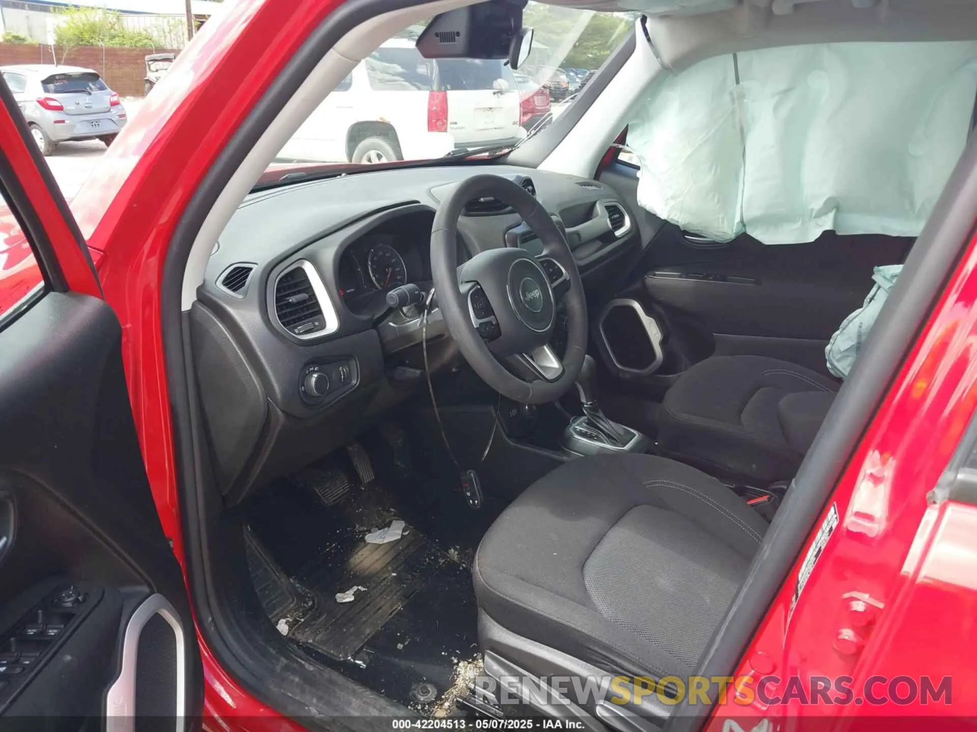 5 Photograph of a damaged car ZACNJBAB0LPM08654 JEEP RENEGADE 2020