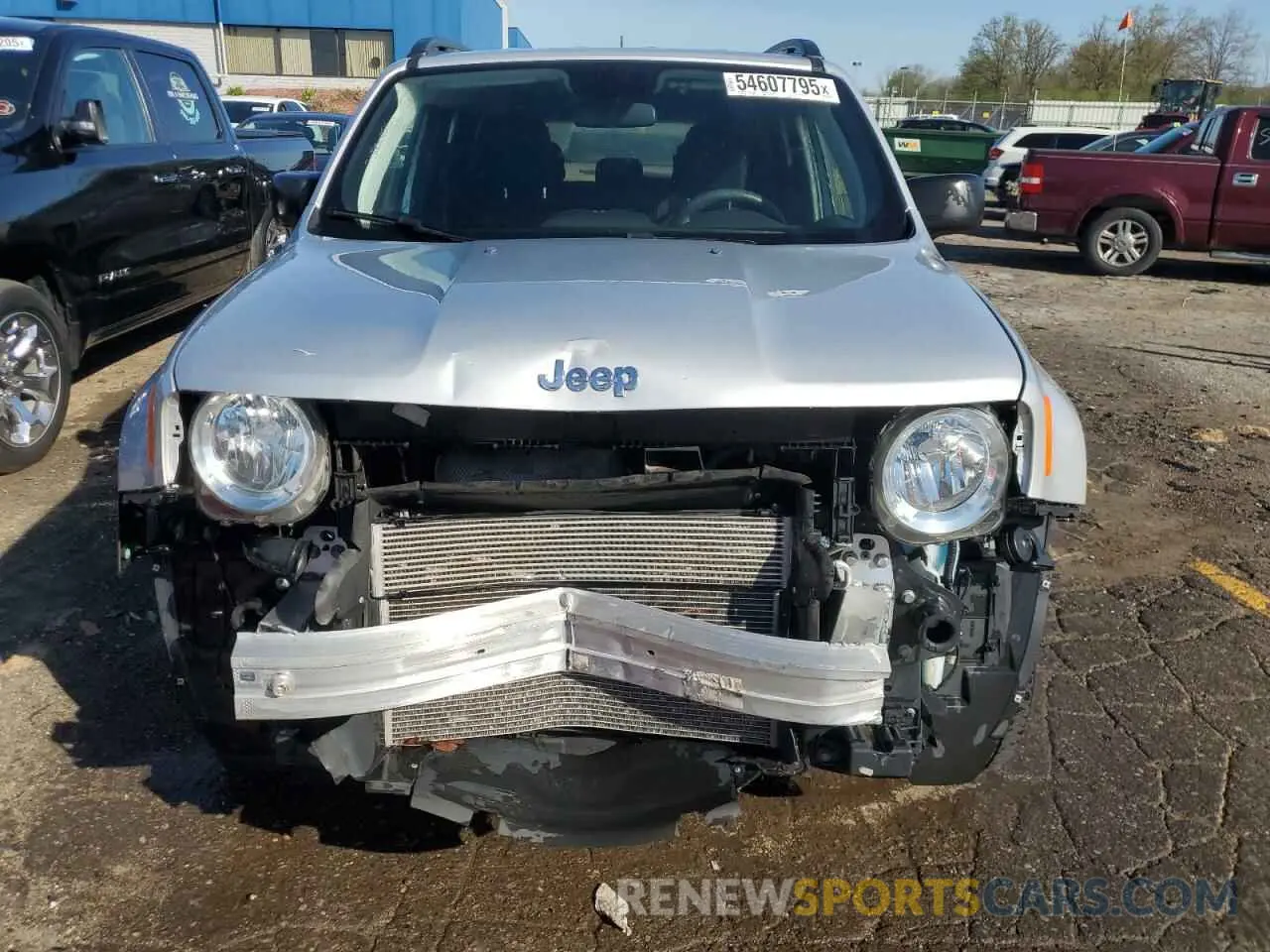 5 Photograph of a damaged car ZACNJBAB1LPL06585 JEEP RENEGADE 2020