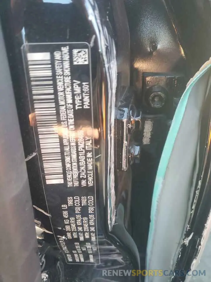 13 Фотография поврежденного автомобиля ZACNJBAB1LPM28489 JEEP RENEGADE 2020