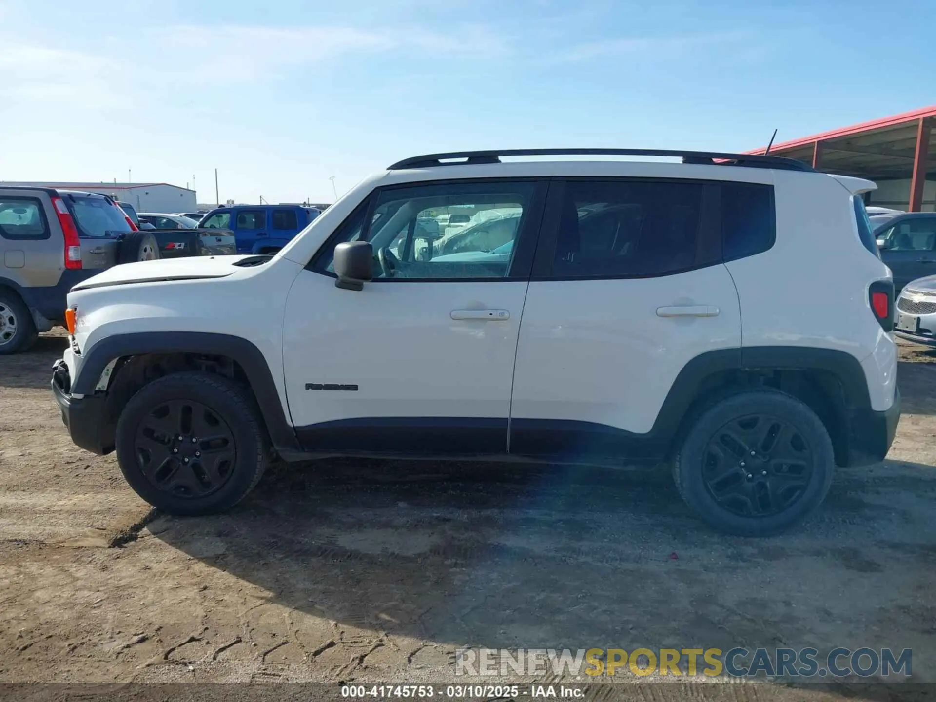 14 Photograph of a damaged car ZACNJBAB2LPL00570 JEEP RENEGADE 2020
