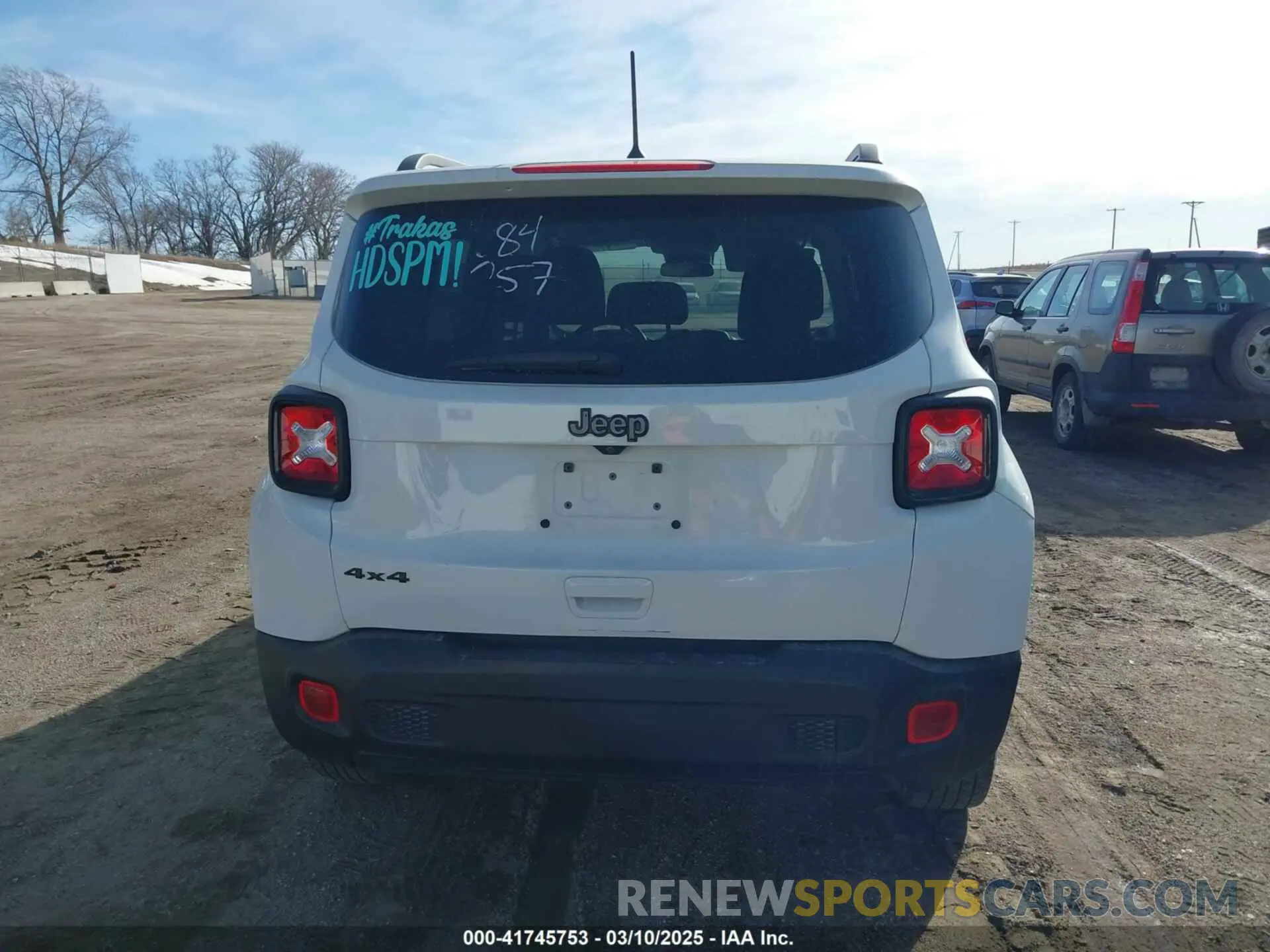 16 Photograph of a damaged car ZACNJBAB2LPL00570 JEEP RENEGADE 2020