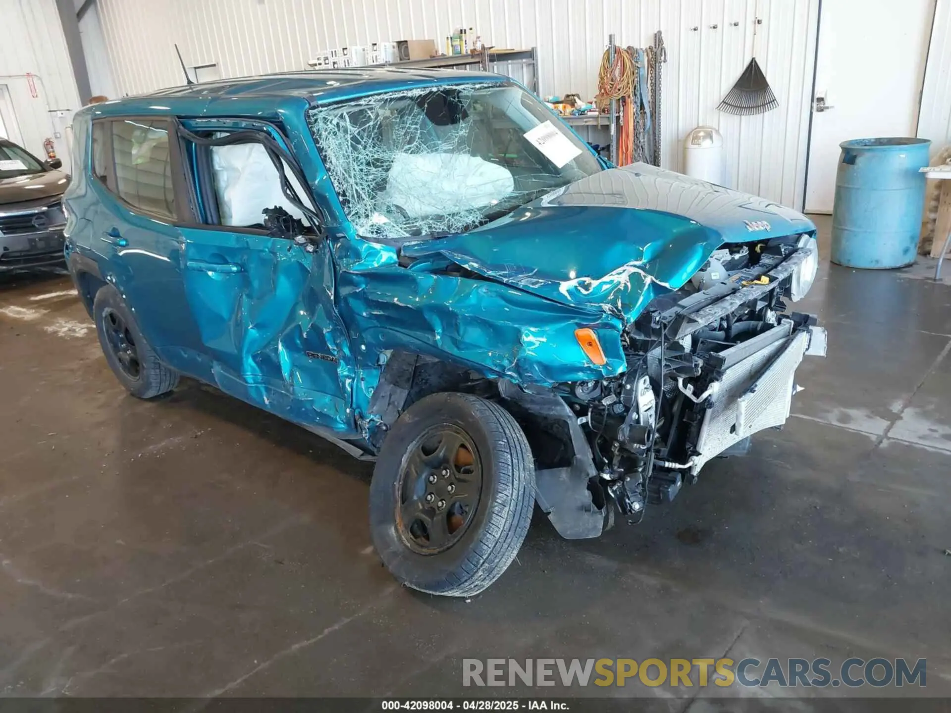 1 Фотография поврежденного автомобиля ZACNJBAB4LPL20755 JEEP RENEGADE 2020