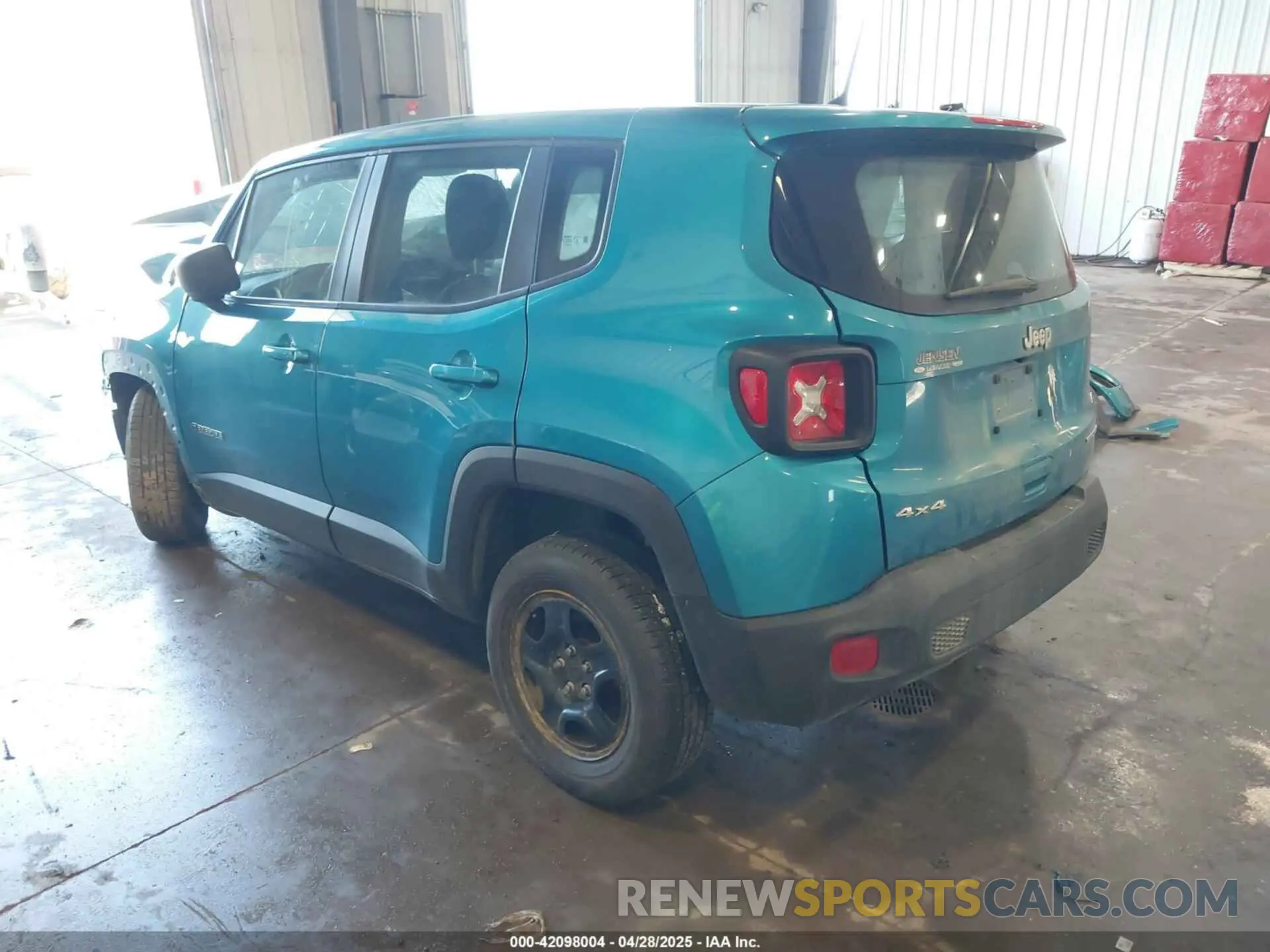 3 Фотография поврежденного автомобиля ZACNJBAB4LPL20755 JEEP RENEGADE 2020