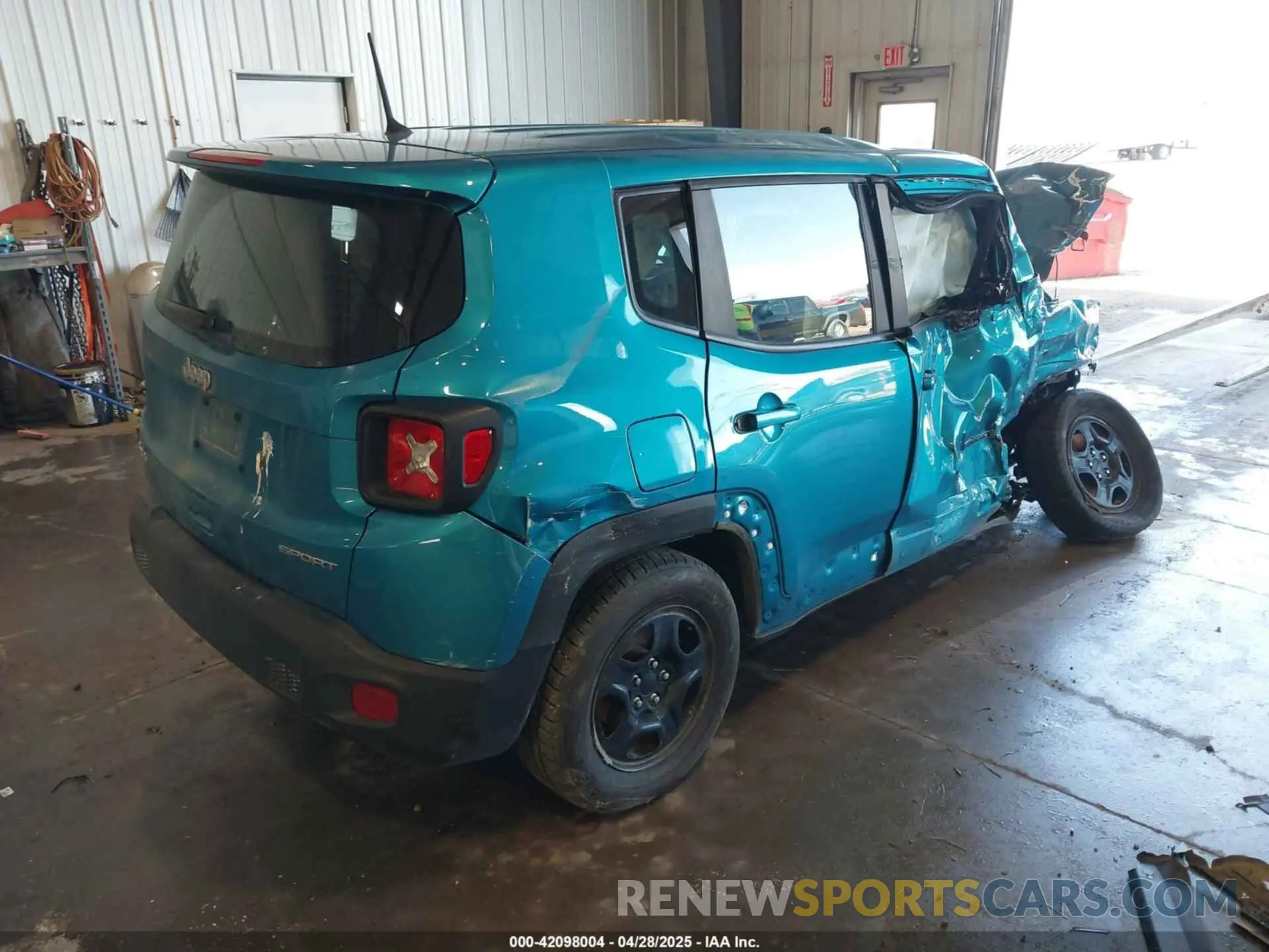 4 Фотография поврежденного автомобиля ZACNJBAB4LPL20755 JEEP RENEGADE 2020