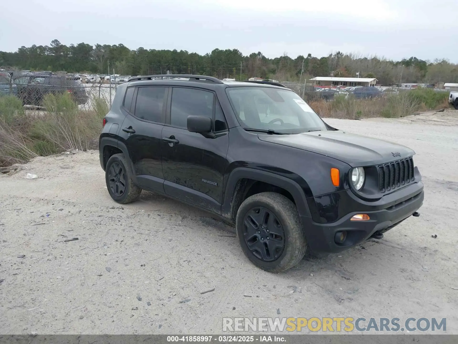 1 Photograph of a damaged car ZACNJBAB7LPK90621 JEEP RENEGADE 2020