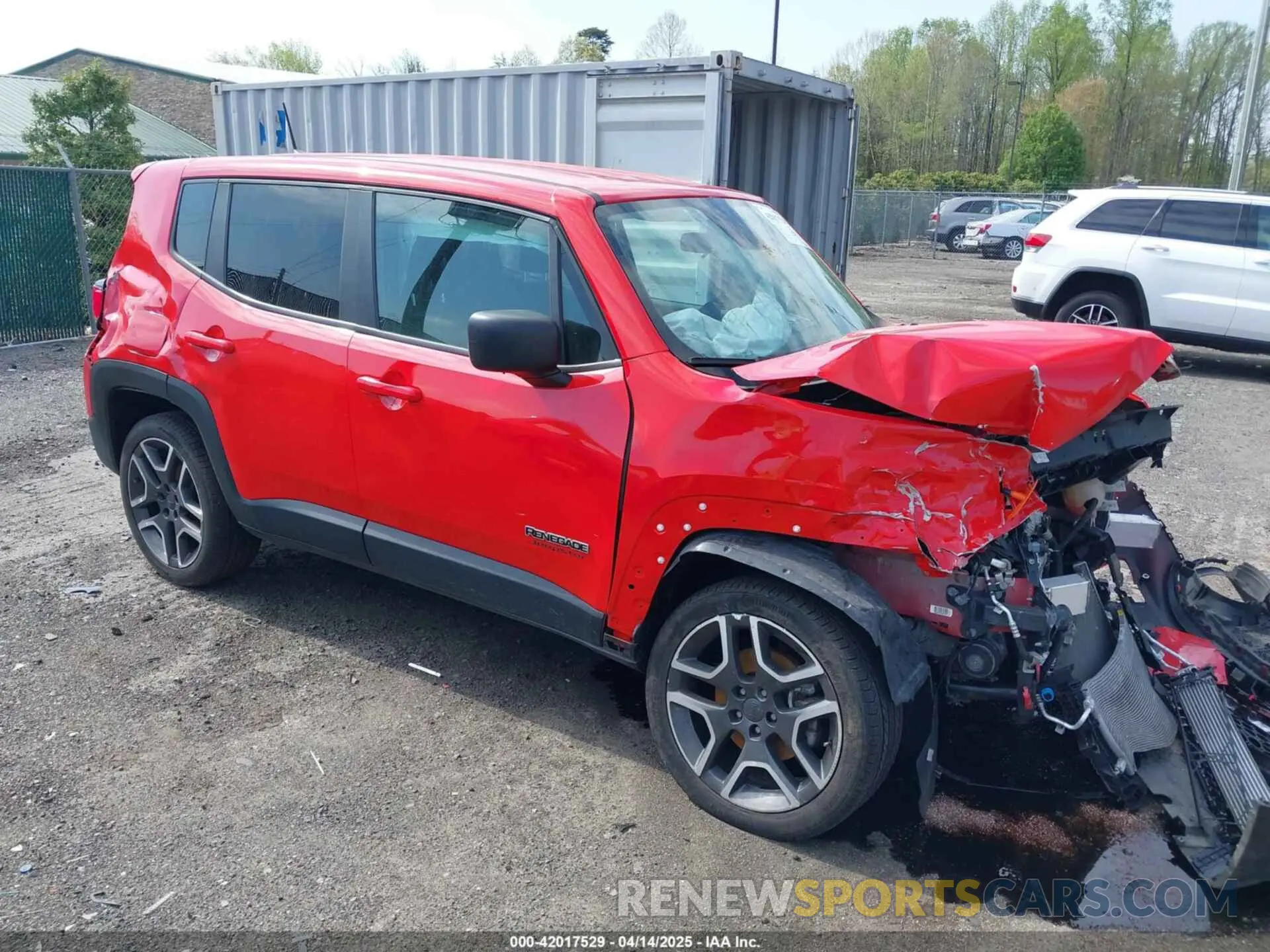 1 Фотография поврежденного автомобиля ZACNJBAB7LPL75071 JEEP RENEGADE 2020