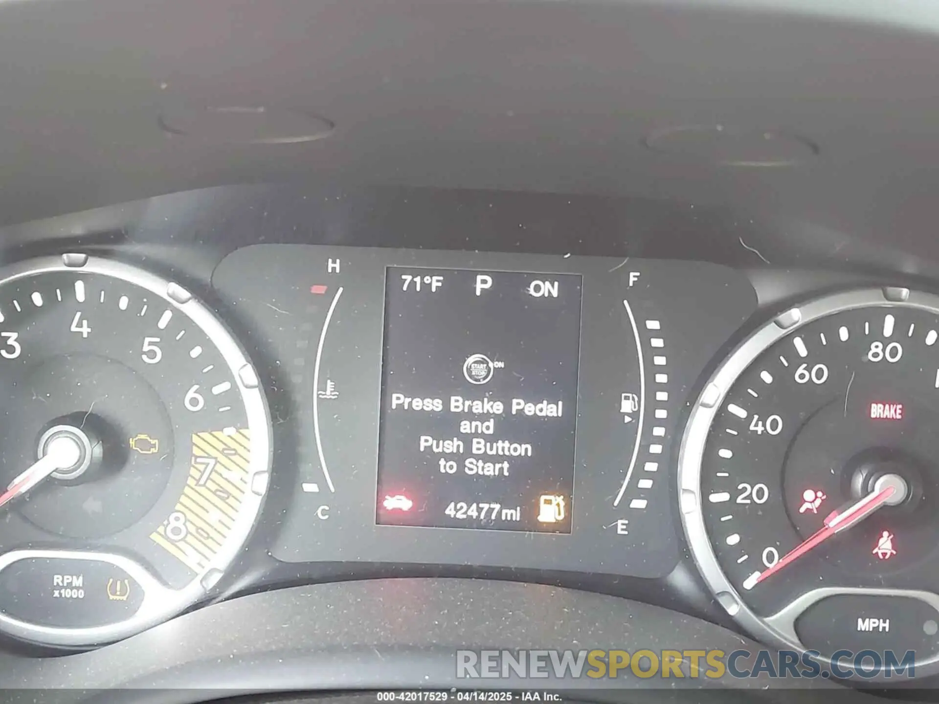 16 Фотография поврежденного автомобиля ZACNJBAB7LPL75071 JEEP RENEGADE 2020