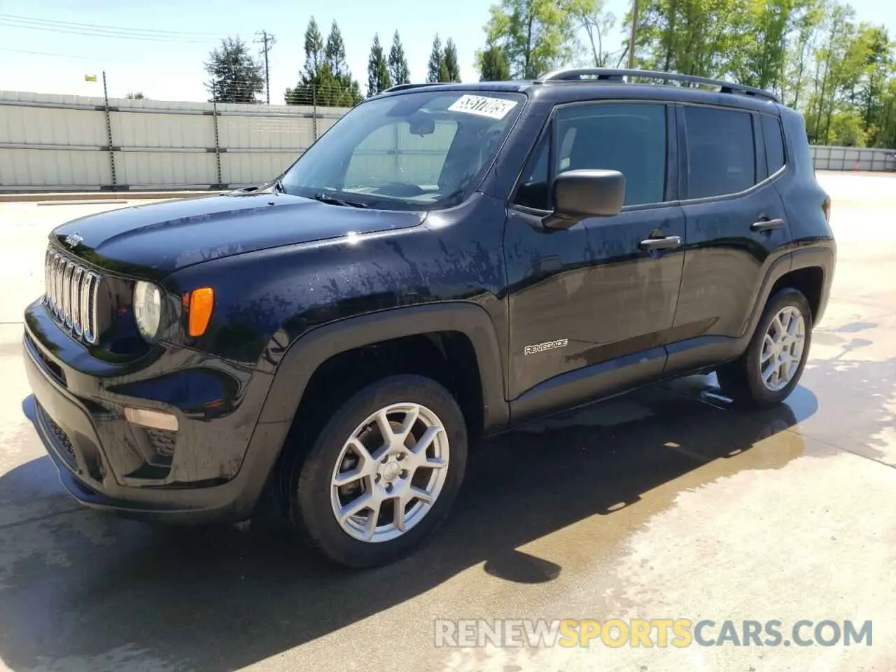 1 Фотография поврежденного автомобиля ZACNJBAB8LPK99358 JEEP RENEGADE 2020