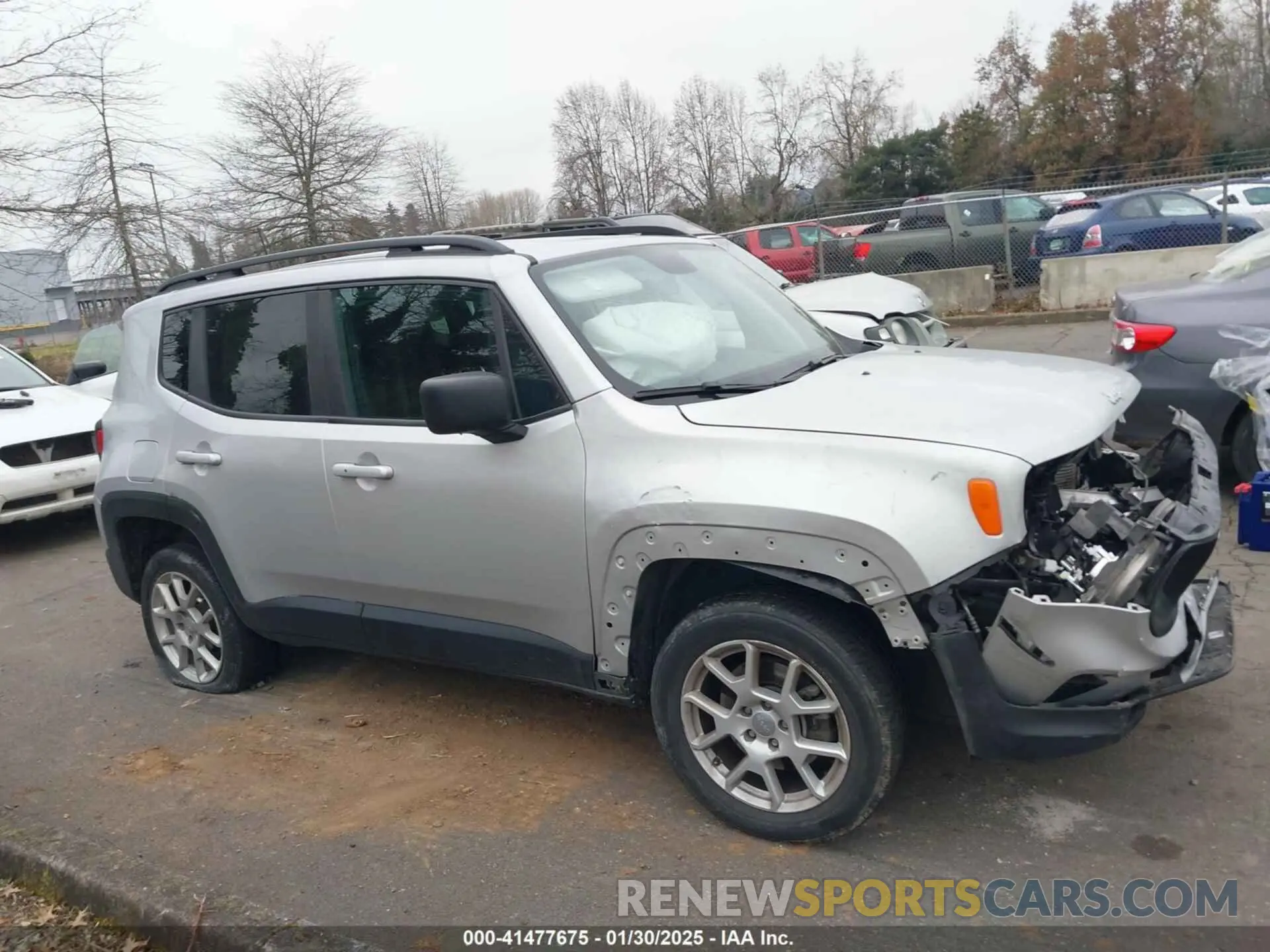13 Photograph of a damaged car ZACNJBAB8LPL52205 JEEP RENEGADE 2020
