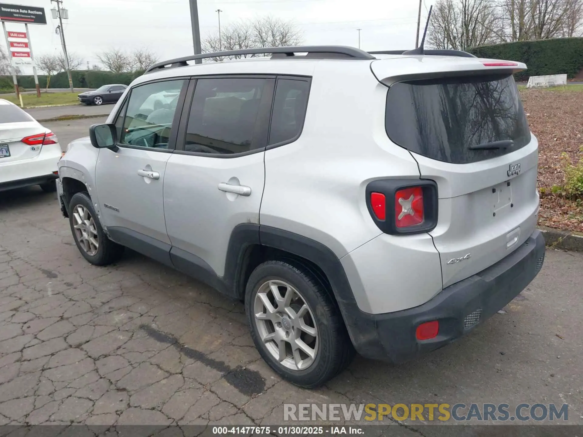 3 Photograph of a damaged car ZACNJBAB8LPL52205 JEEP RENEGADE 2020