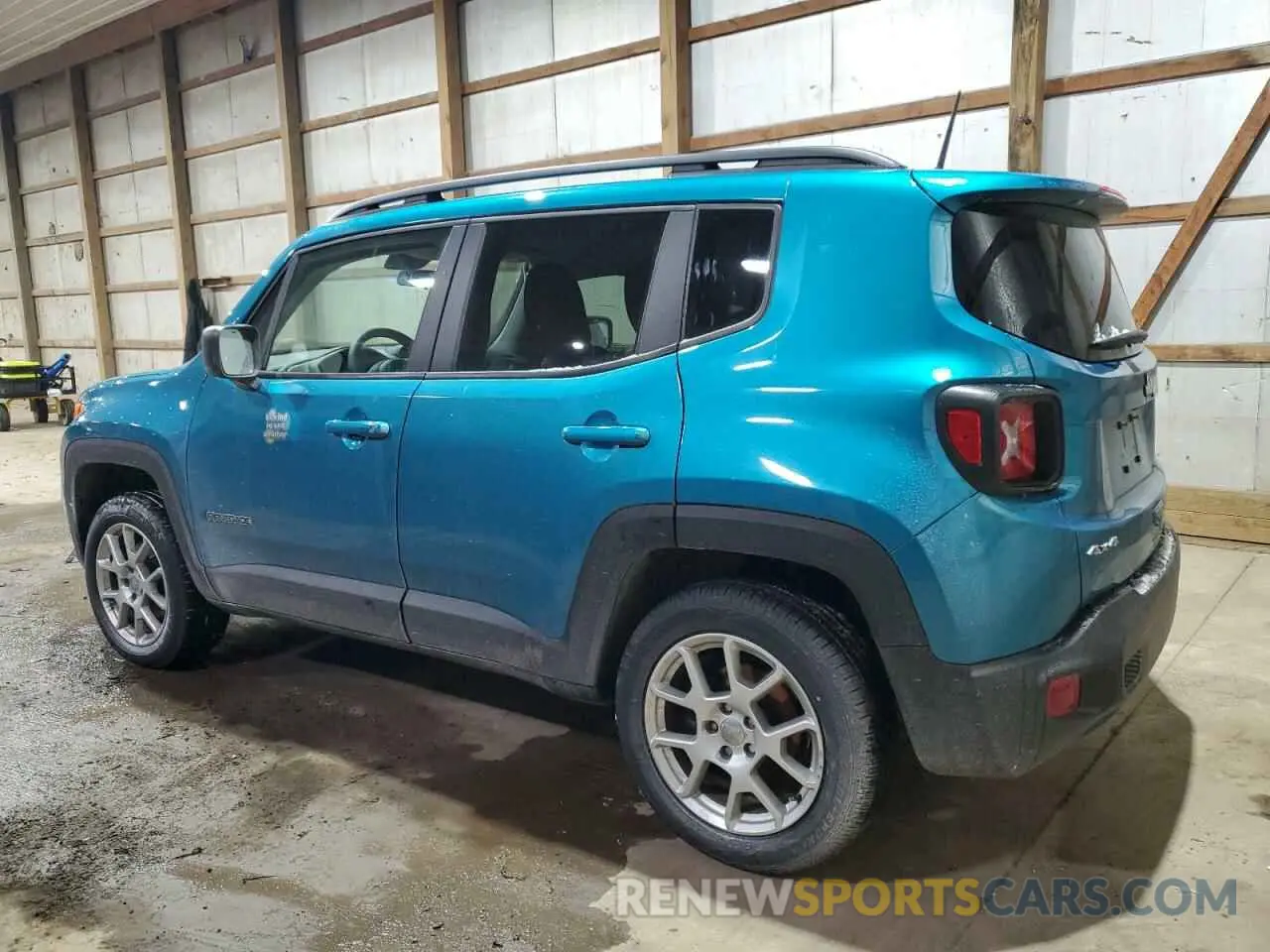2 Photograph of a damaged car ZACNJBABXLPL13521 JEEP RENEGADE 2020