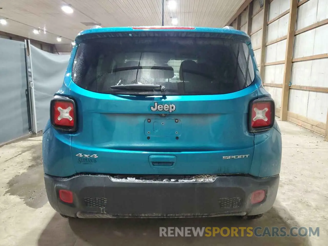 6 Photograph of a damaged car ZACNJBABXLPL13521 JEEP RENEGADE 2020