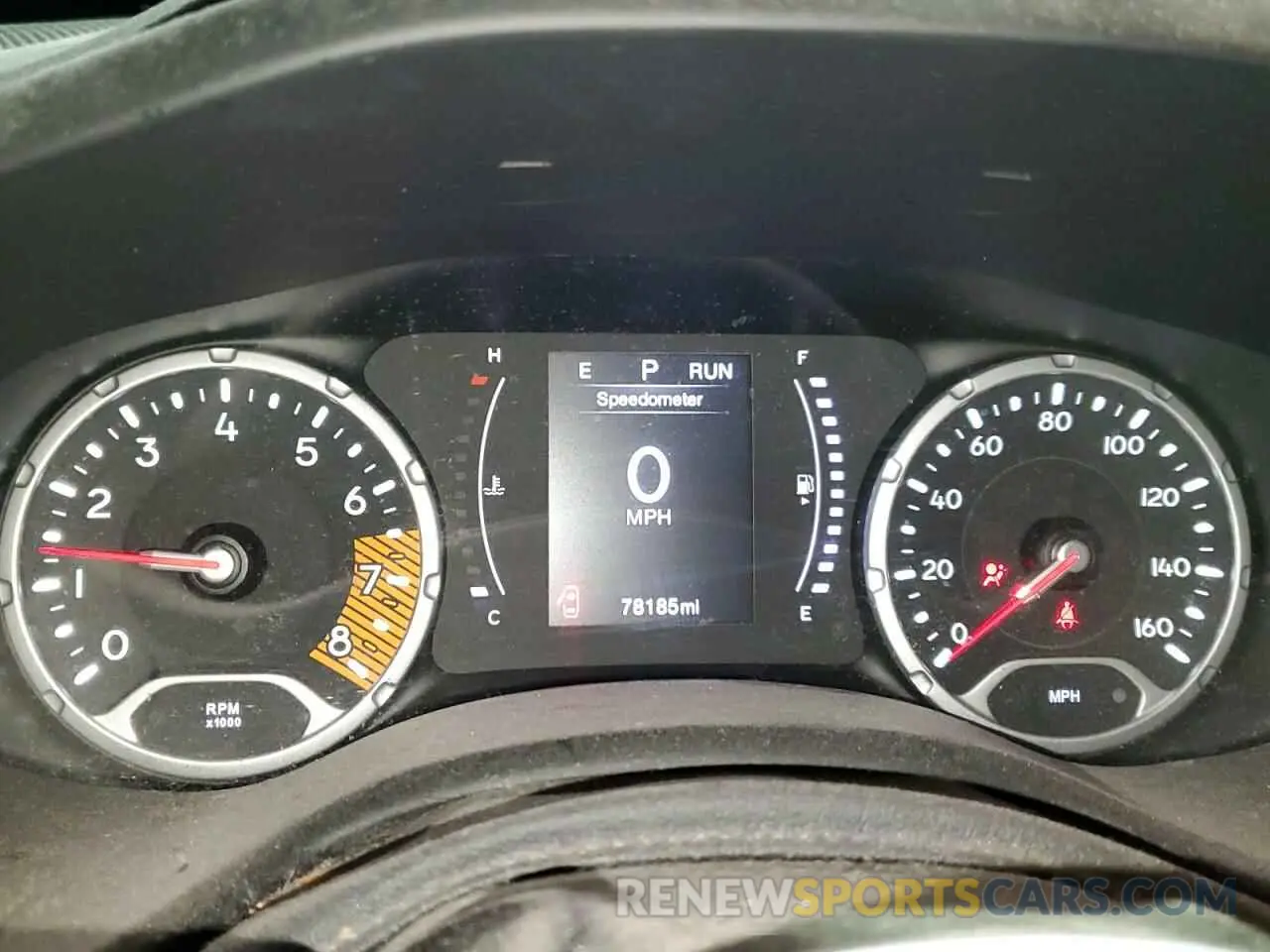 9 Photograph of a damaged car ZACNJBABXLPL13521 JEEP RENEGADE 2020