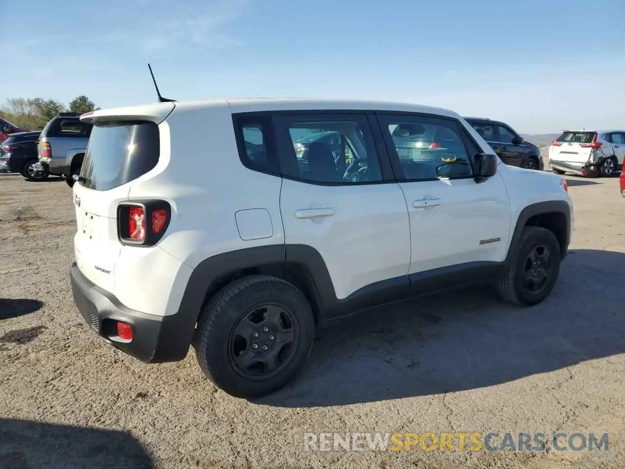 3 Photograph of a damaged car ZACNJBABXLPL15799 JEEP RENEGADE 2020