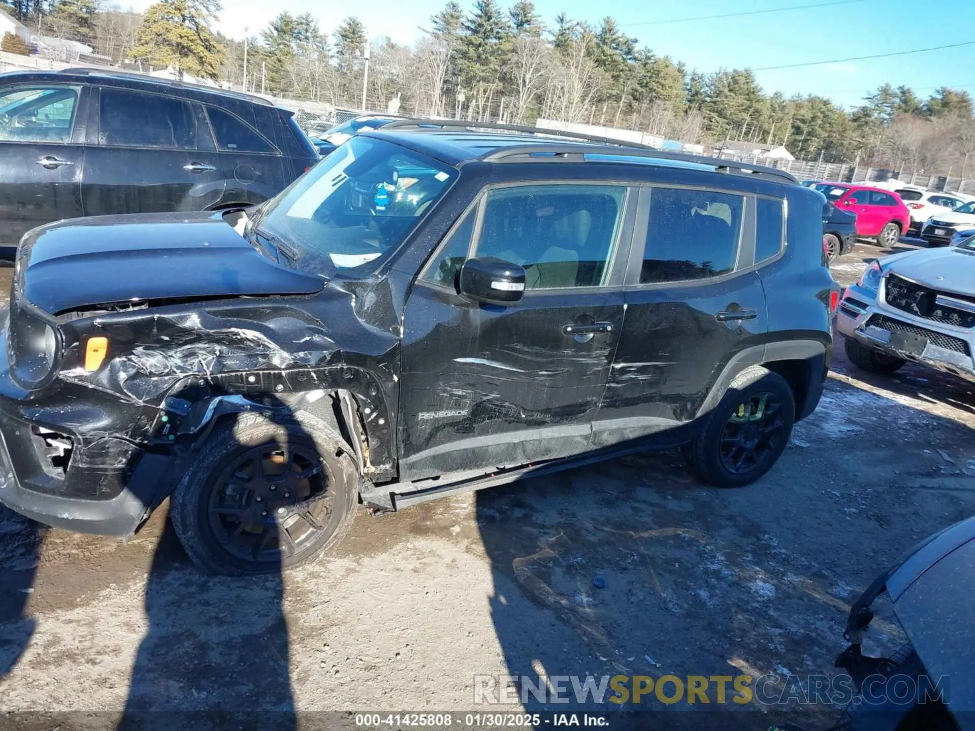 14 Photograph of a damaged car ZACNJBB10LPK99487 JEEP RENEGADE 2020