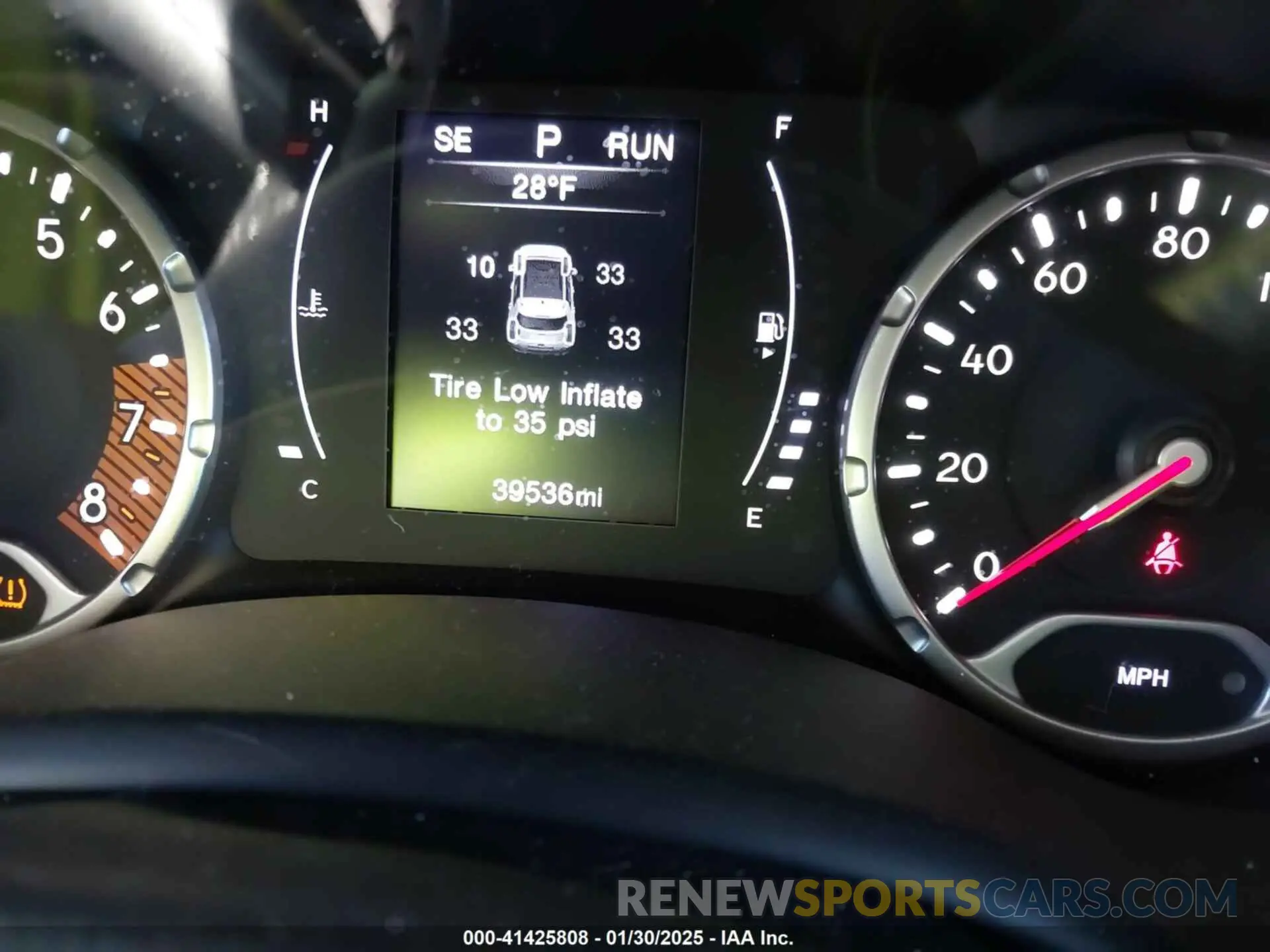 15 Photograph of a damaged car ZACNJBB10LPK99487 JEEP RENEGADE 2020