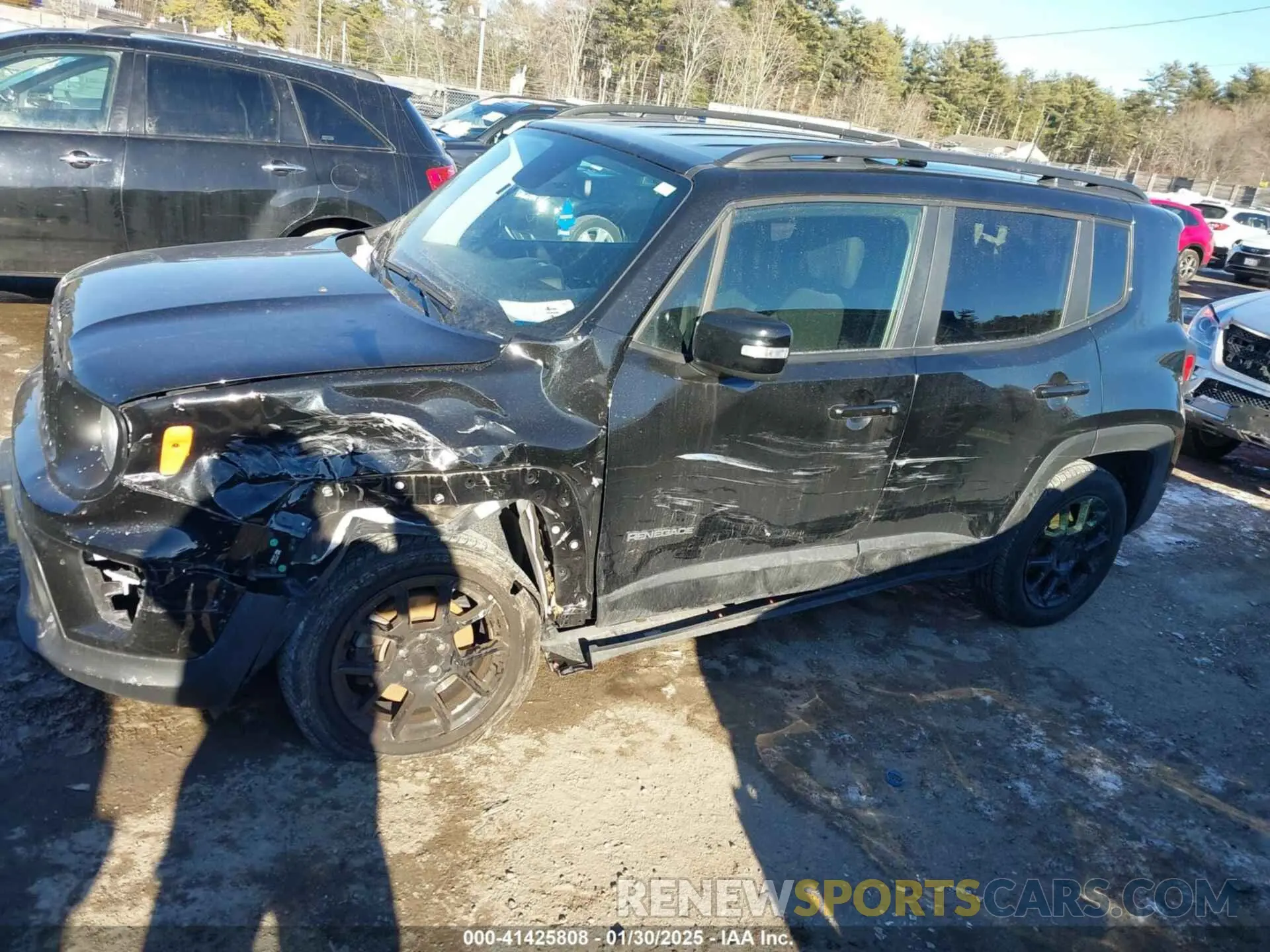 6 Photograph of a damaged car ZACNJBB10LPK99487 JEEP RENEGADE 2020