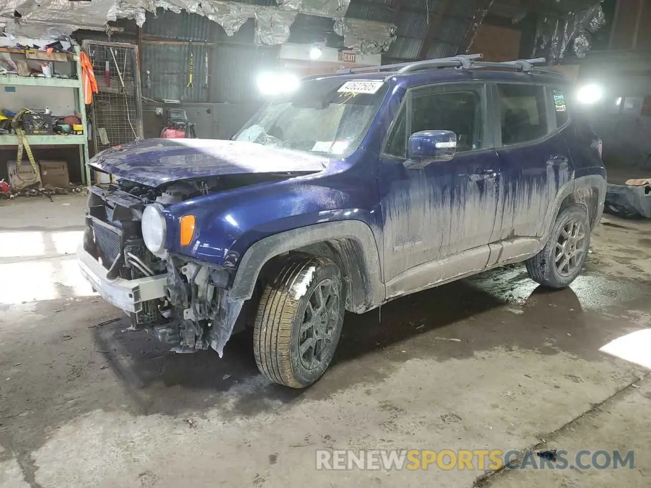 1 Фотография поврежденного автомобиля ZACNJBB14LPL40218 JEEP RENEGADE 2020