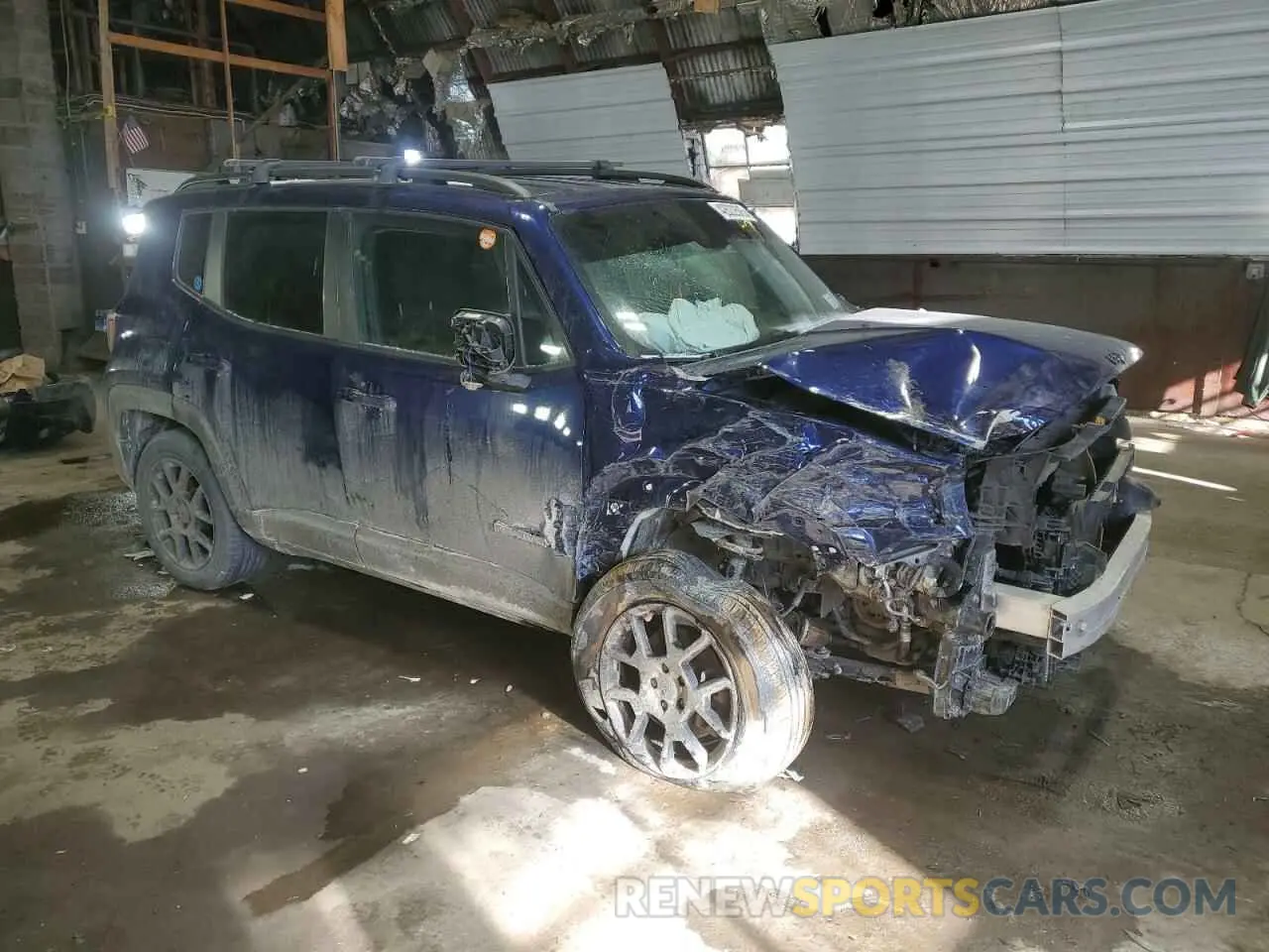 4 Фотография поврежденного автомобиля ZACNJBB14LPL40218 JEEP RENEGADE 2020