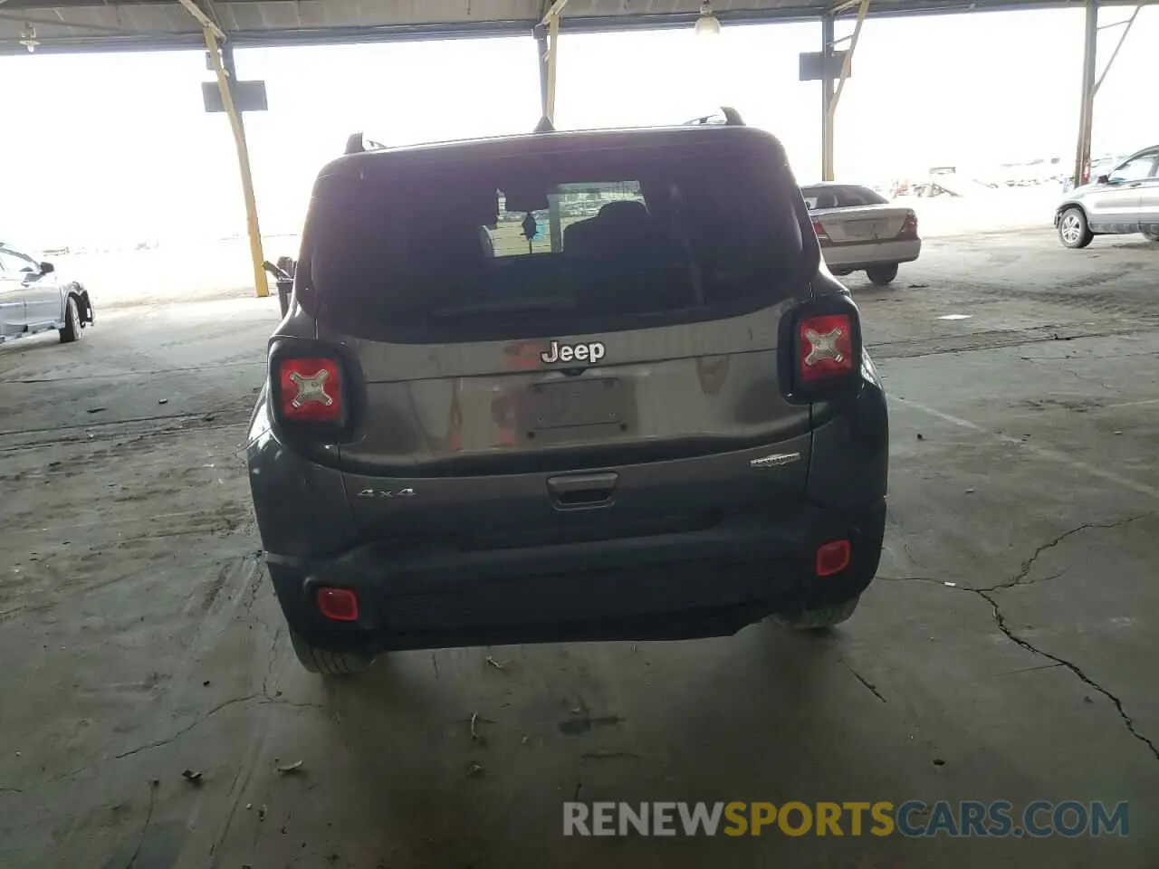 6 Photograph of a damaged car ZACNJBBB0LPL65397 JEEP RENEGADE 2020