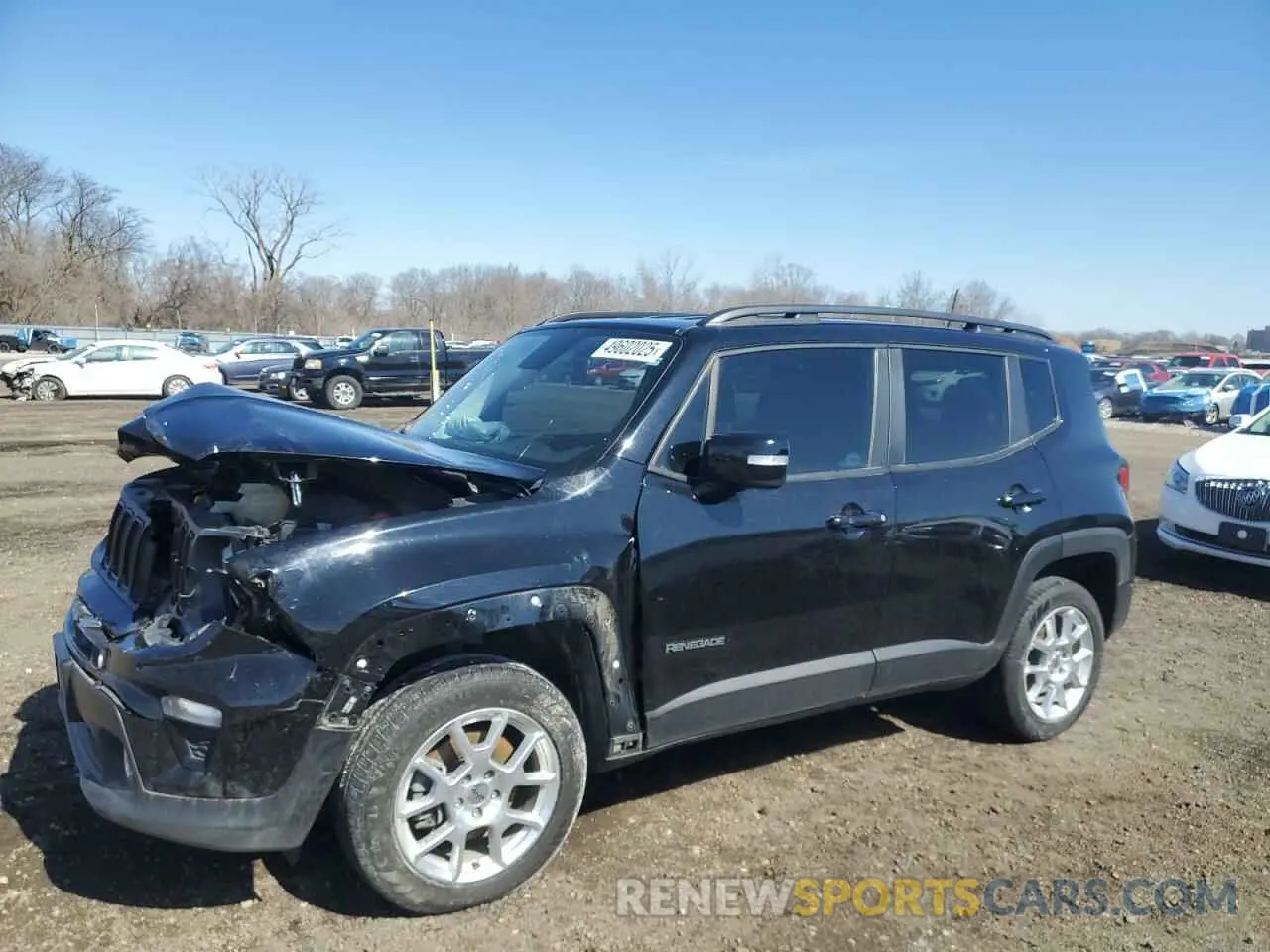 1 Фотография поврежденного автомобиля ZACNJBBB2LPM00151 JEEP RENEGADE 2020