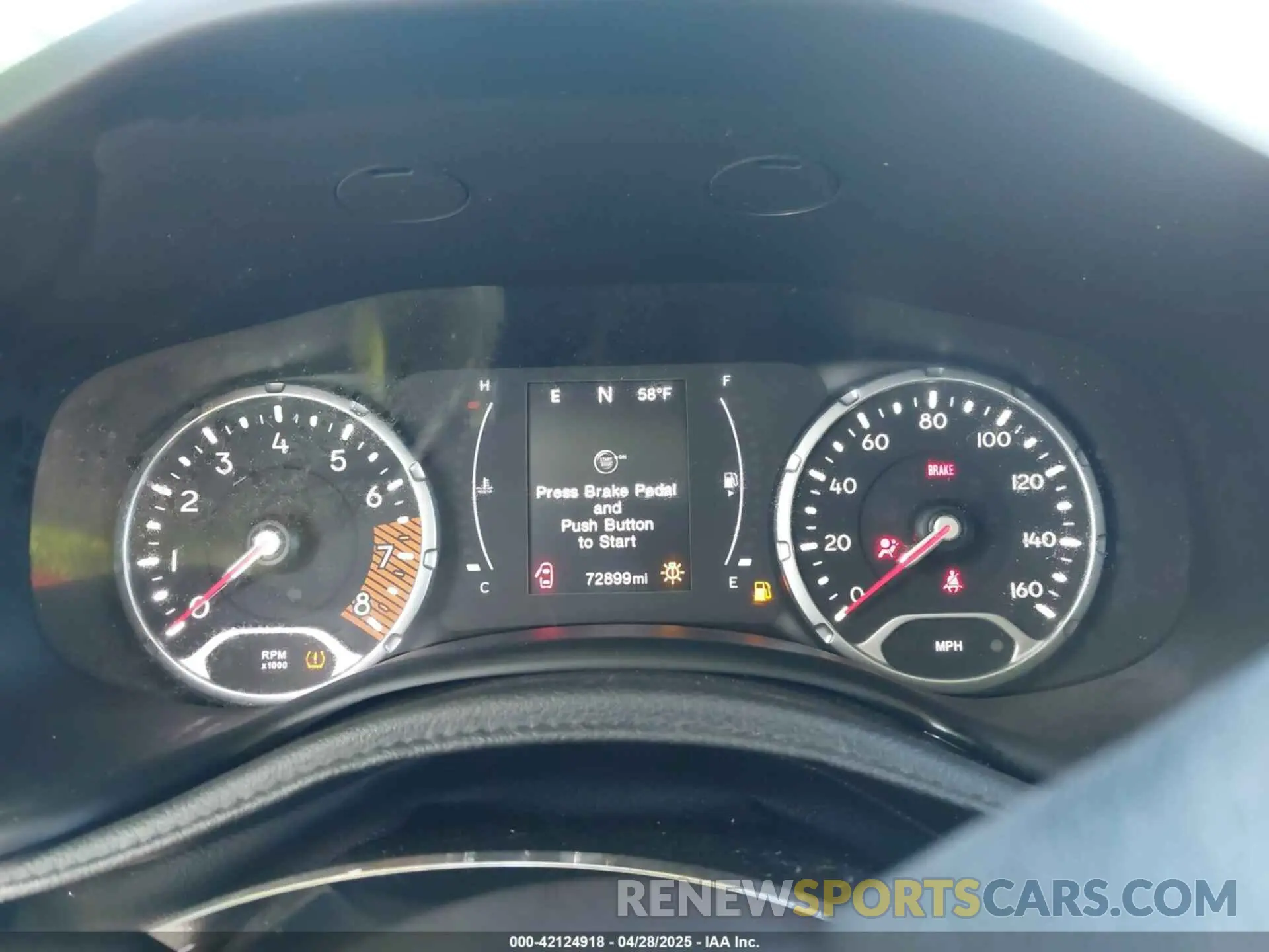 16 Photograph of a damaged car ZACNJBBB3LPL02553 JEEP RENEGADE 2020