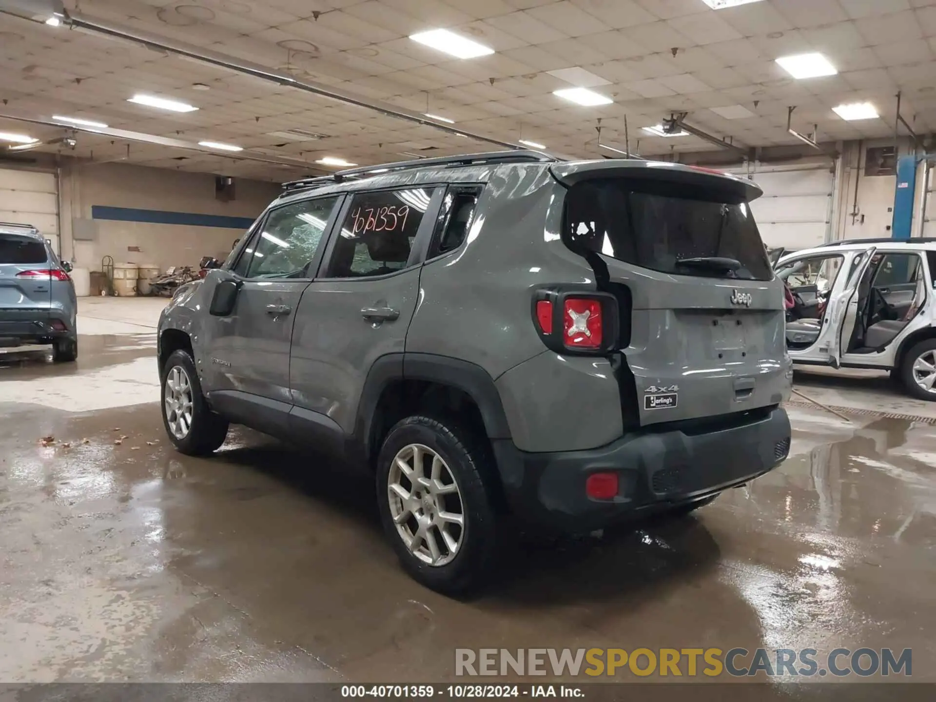 3 Photograph of a damaged car ZACNJBBB5LPL93731 JEEP RENEGADE 2020