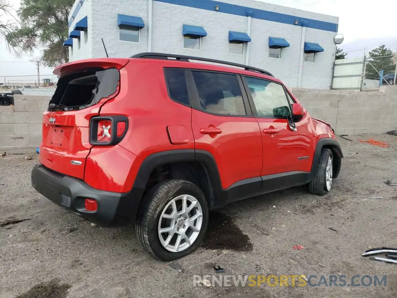 3 Фотография поврежденного автомобиля ZACNJBBB6LPL22876 JEEP RENEGADE 2020