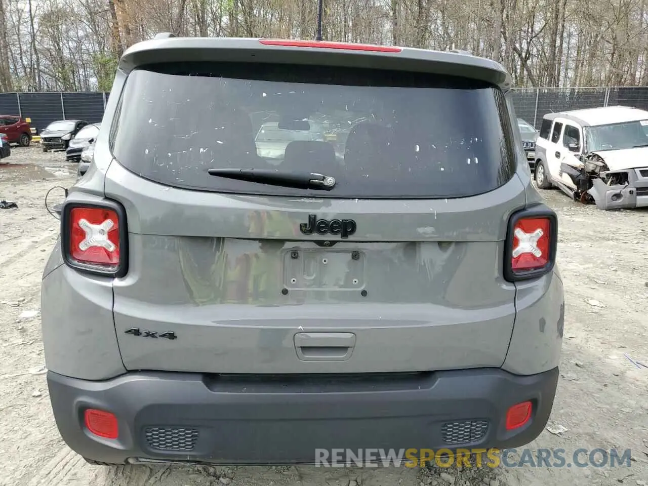 6 Photograph of a damaged car ZACNJBBB6LPL87145 JEEP RENEGADE 2020