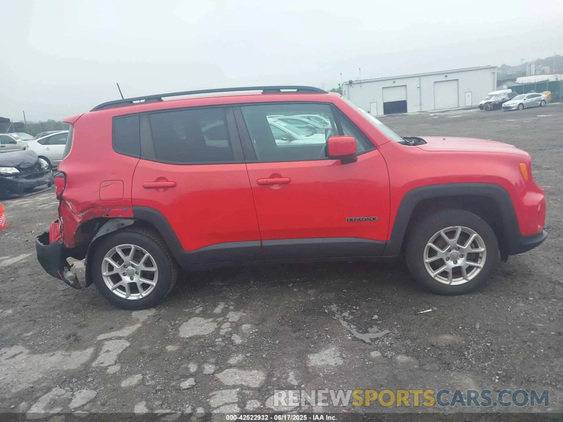 13 Photograph of a damaged car ZACNJBBB7LPL26547 JEEP RENEGADE 2020