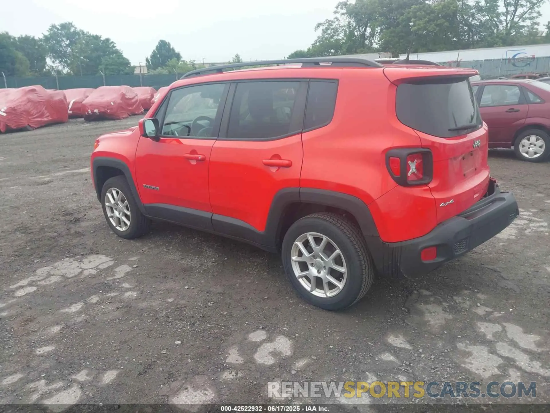 3 Photograph of a damaged car ZACNJBBB7LPL26547 JEEP RENEGADE 2020