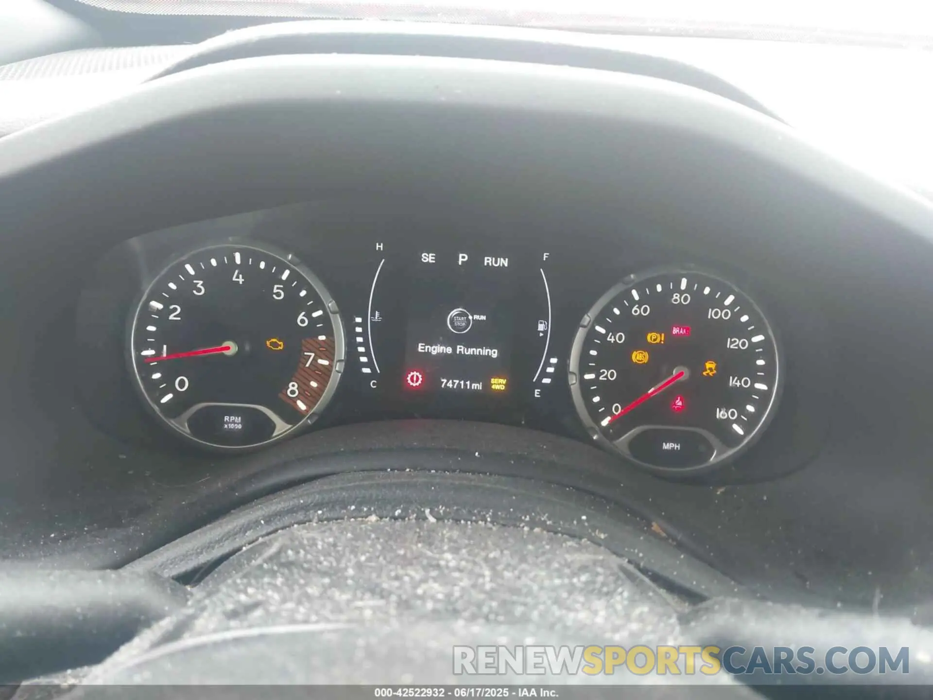 7 Photograph of a damaged car ZACNJBBB7LPL26547 JEEP RENEGADE 2020