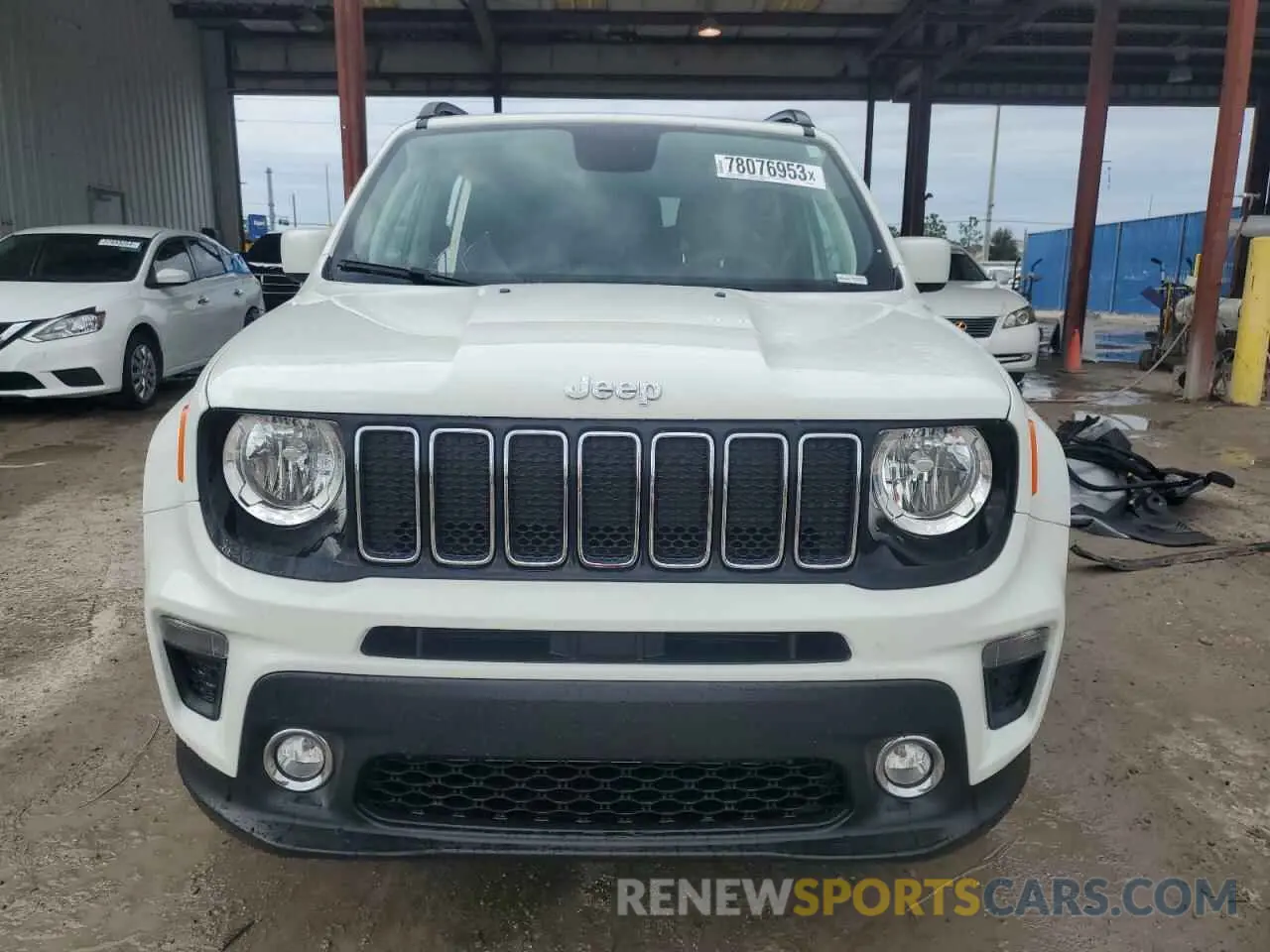 5 Photograph of a damaged car ZACNJBBB7LPL44224 JEEP RENEGADE 2020