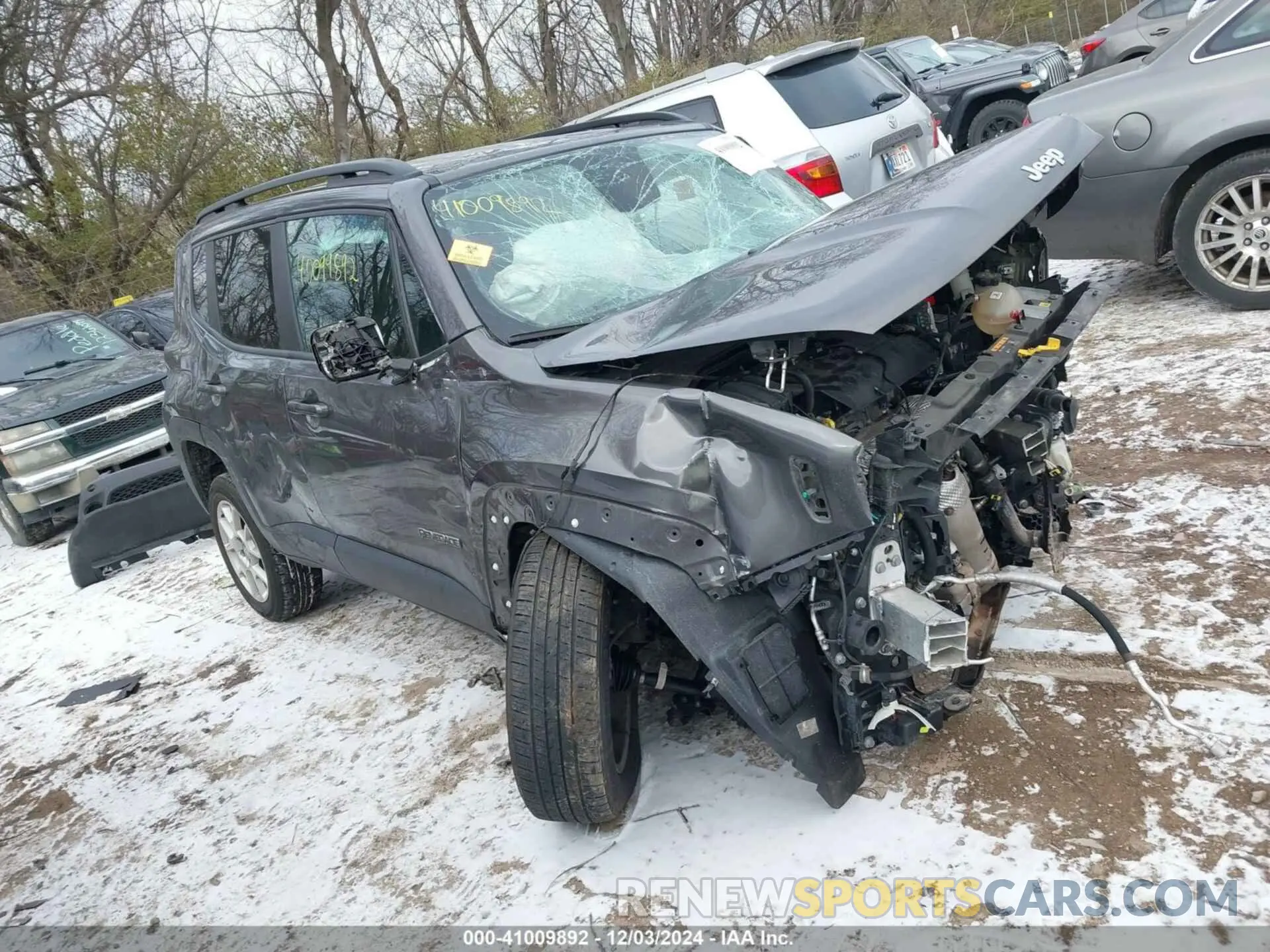 1 Фотография поврежденного автомобиля ZACNJBBB7LPL67244 JEEP RENEGADE 2020