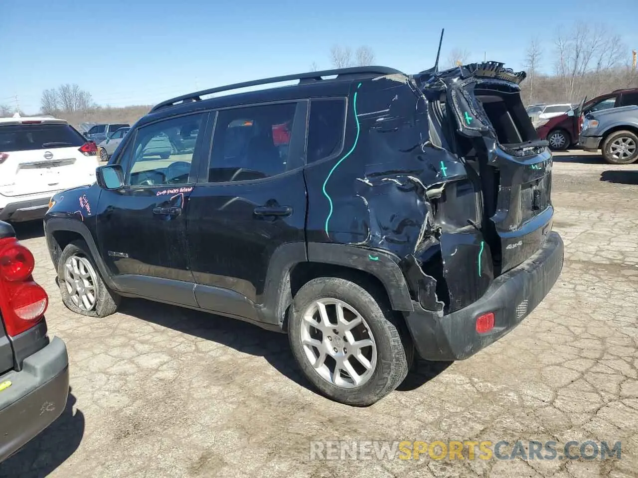 2 Фотография поврежденного автомобиля ZACNJBBB8LPK95759 JEEP RENEGADE 2020